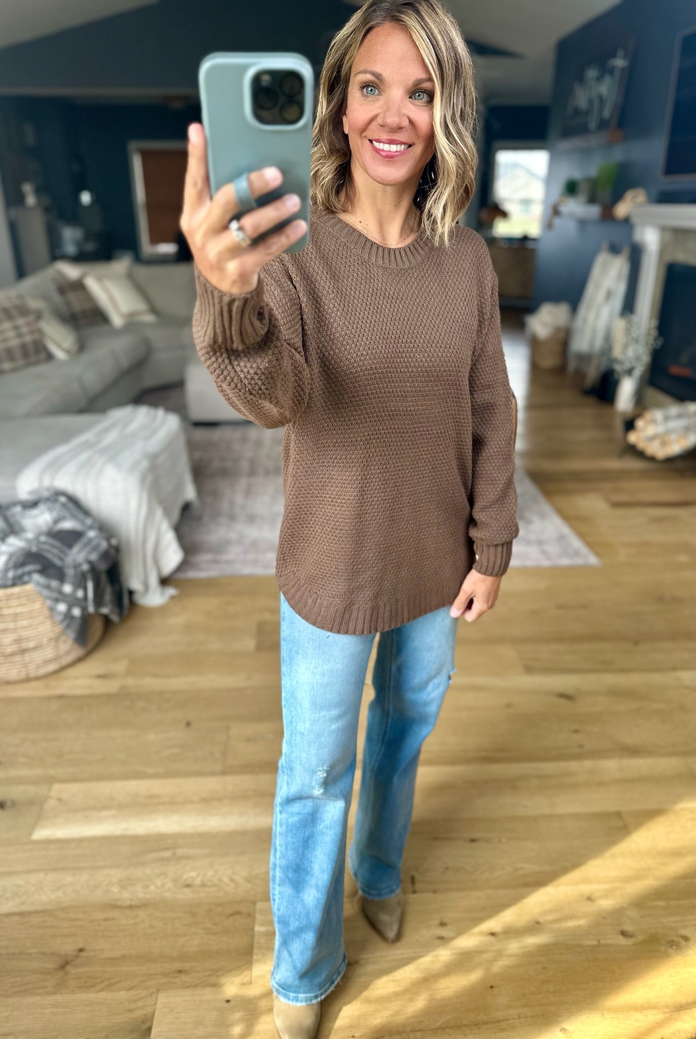 How It's Gonna Be Crew Knit Top-Zenana-Anna Kaytes Boutique, Women's Fashion Boutique in Grinnell, Iowa