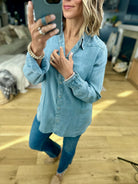 Easy Days Tencel Button-Down-Thread & Supply-Anna Kaytes Boutique, Women's Fashion Boutique in Grinnell, Iowa