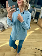 Easy Days Tencel Button-Down-Thread & Supply-Anna Kaytes Boutique, Women's Fashion Boutique in Grinnell, Iowa