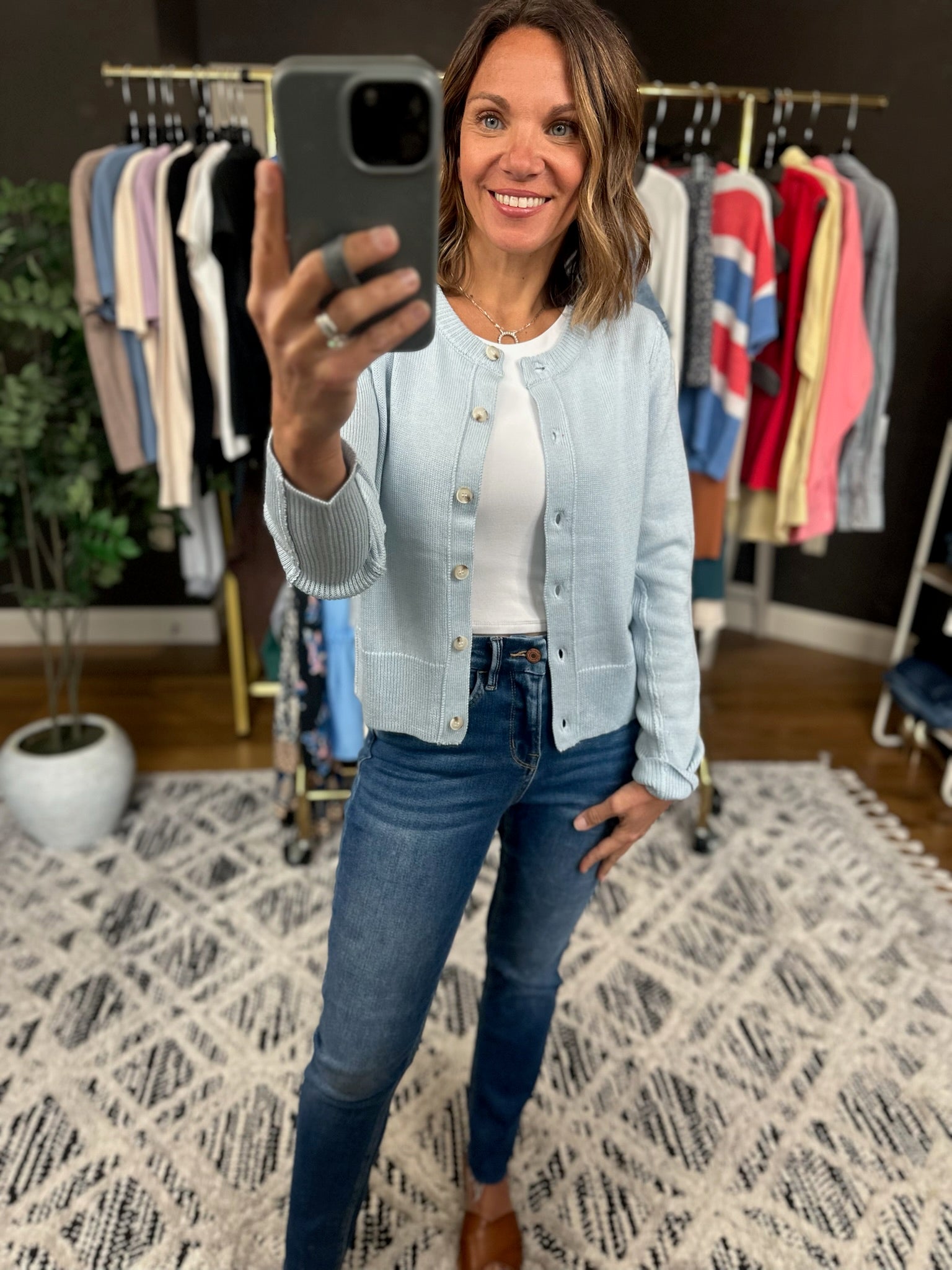 Person For You Button-Cardigan-Sweaters-Be Cool-Anna Kaytes Boutique, Women's Fashion Boutique in Grinnell, Iowa