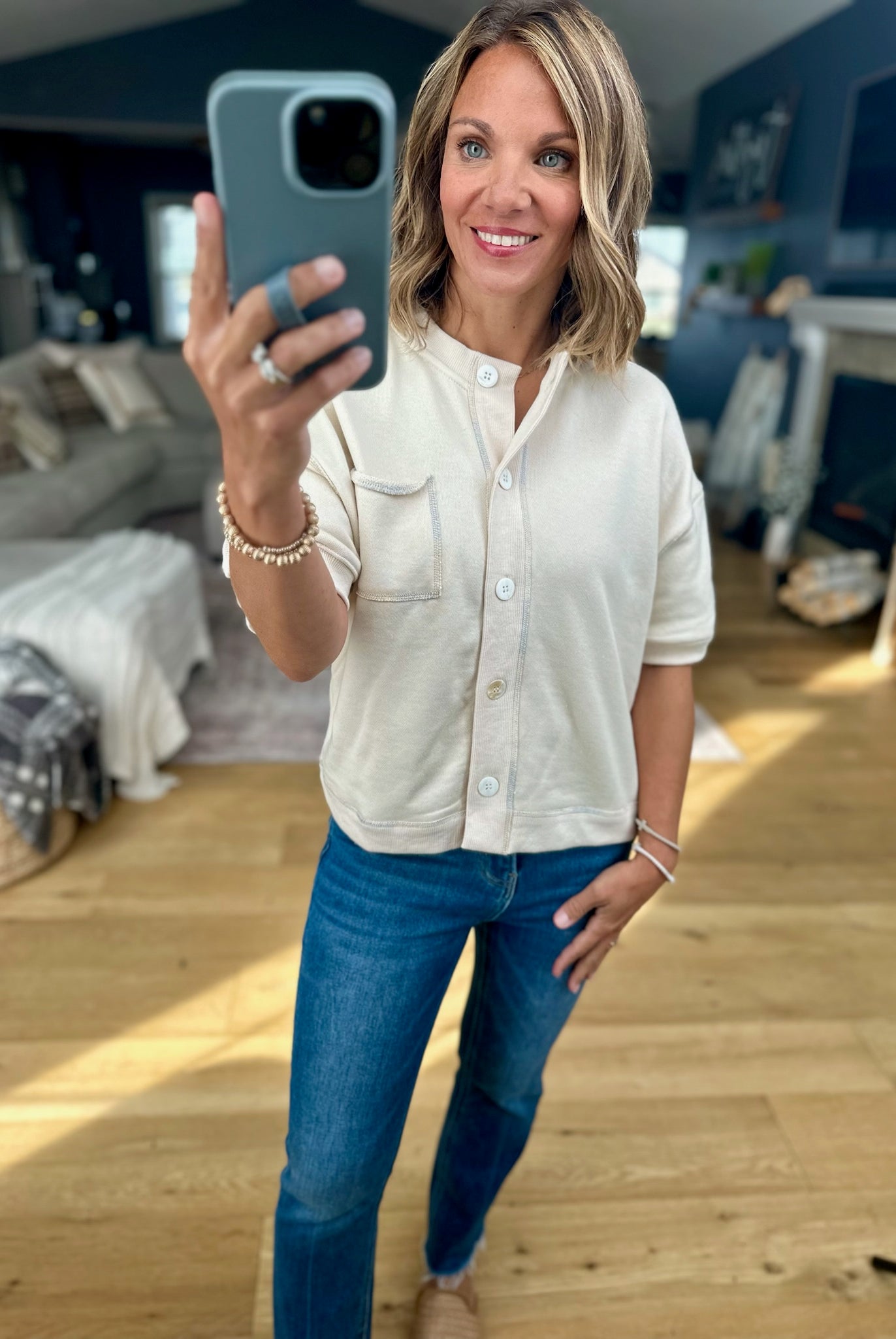 Just My Luck Button-Cardigan-Wishlist-Anna Kaytes Boutique, Women's Fashion Boutique in Grinnell, Iowa