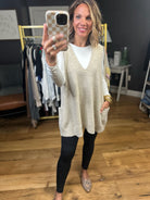 Learn To Love V-Neck Sweater Vest - Multiple Options-Sweaters-Be Cool 63253-Anna Kaytes Boutique, Women's Fashion Boutique in Grinnell, Iowa