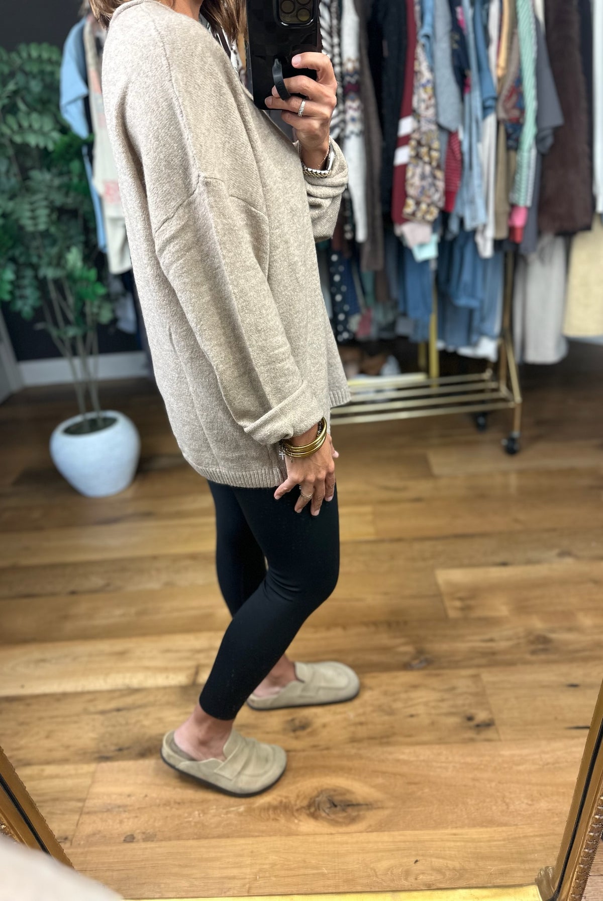 Daily Doing Henley Lightweight Knit-Long Sleeves-JOA-Anna Kaytes Boutique, Women's Fashion Boutique in Grinnell, Iowa