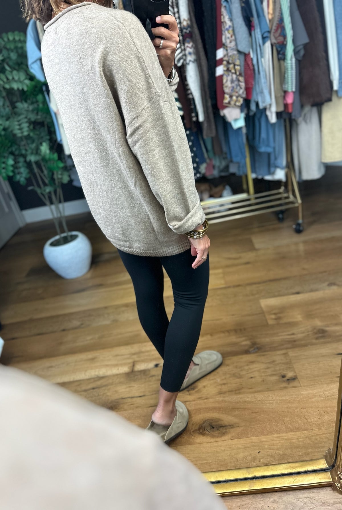 Daily Doing Henley Lightweight Knit-Long Sleeves-JOA-Anna Kaytes Boutique, Women's Fashion Boutique in Grinnell, Iowa