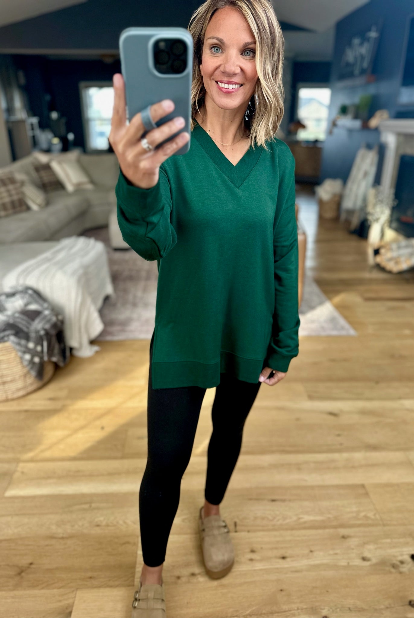 The Only Way V-Neck Top-Thread & Supply-Anna Kaytes Boutique, Women's Fashion Boutique in Grinnell, Iowa