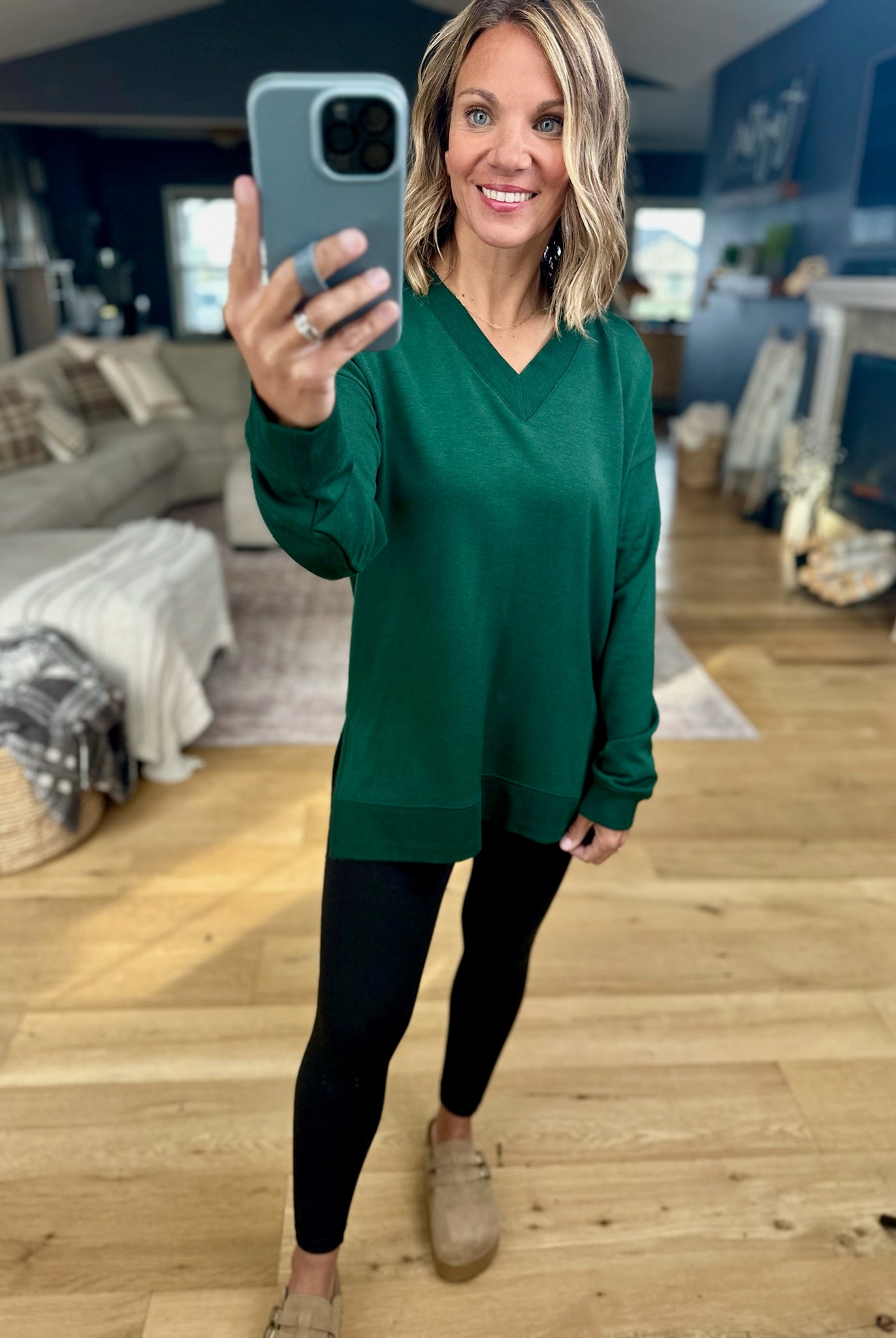 The Only Way V-Neck Top-Thread & Supply-Anna Kaytes Boutique, Women's Fashion Boutique in Grinnell, Iowa