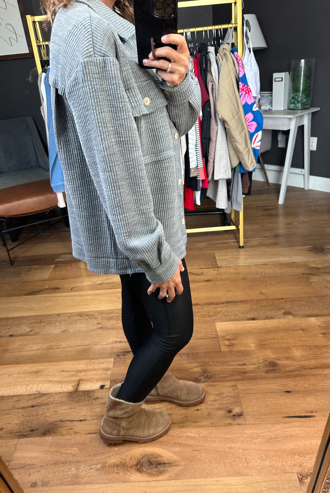 Perfect Pick Texture Shacket - Multiple Options-Staccato-Anna Kaytes Boutique, Women's Fashion Boutique in Grinnell, Iowa