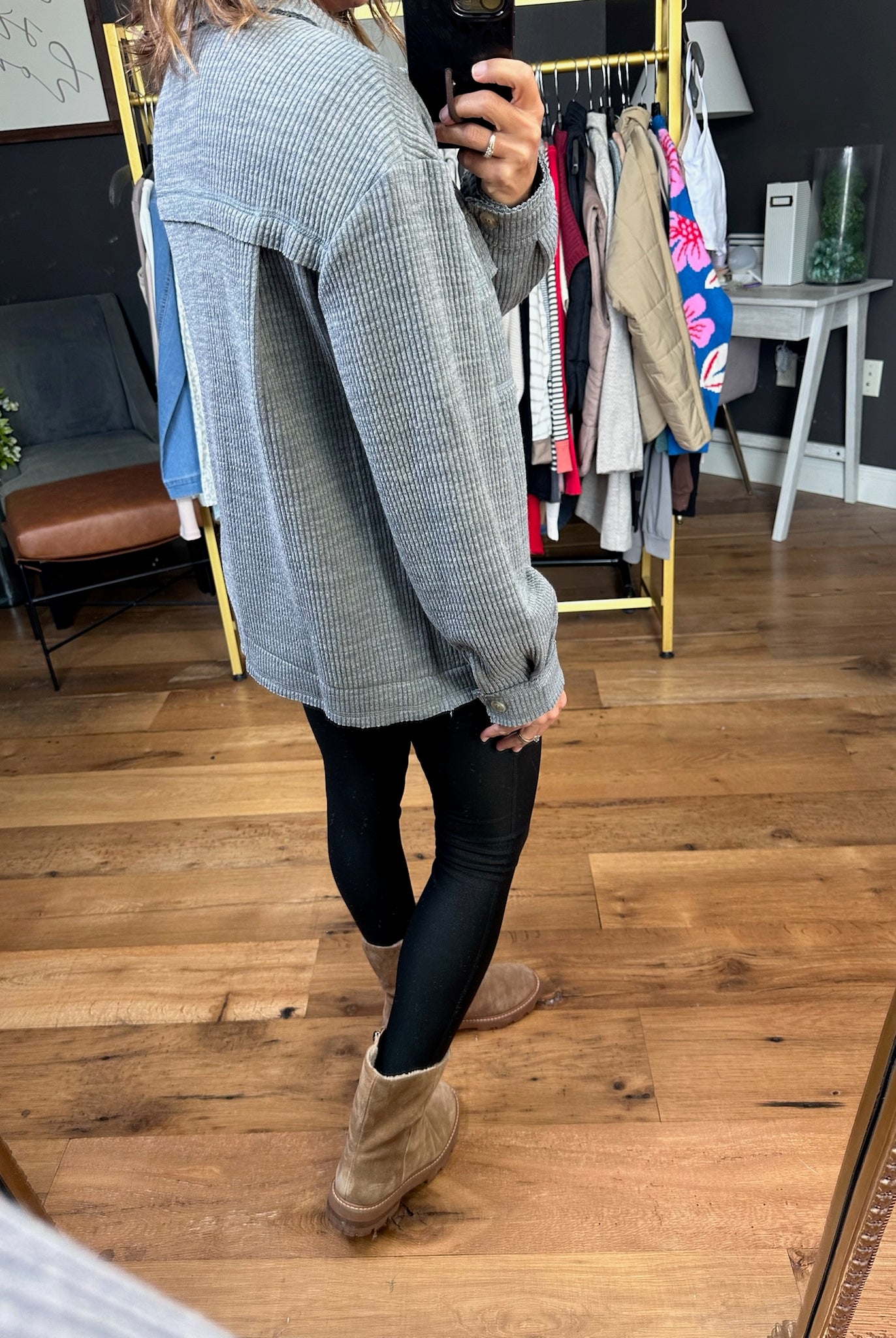 Perfect Pick Texture Shacket - Multiple Options-Staccato-Anna Kaytes Boutique, Women's Fashion Boutique in Grinnell, Iowa