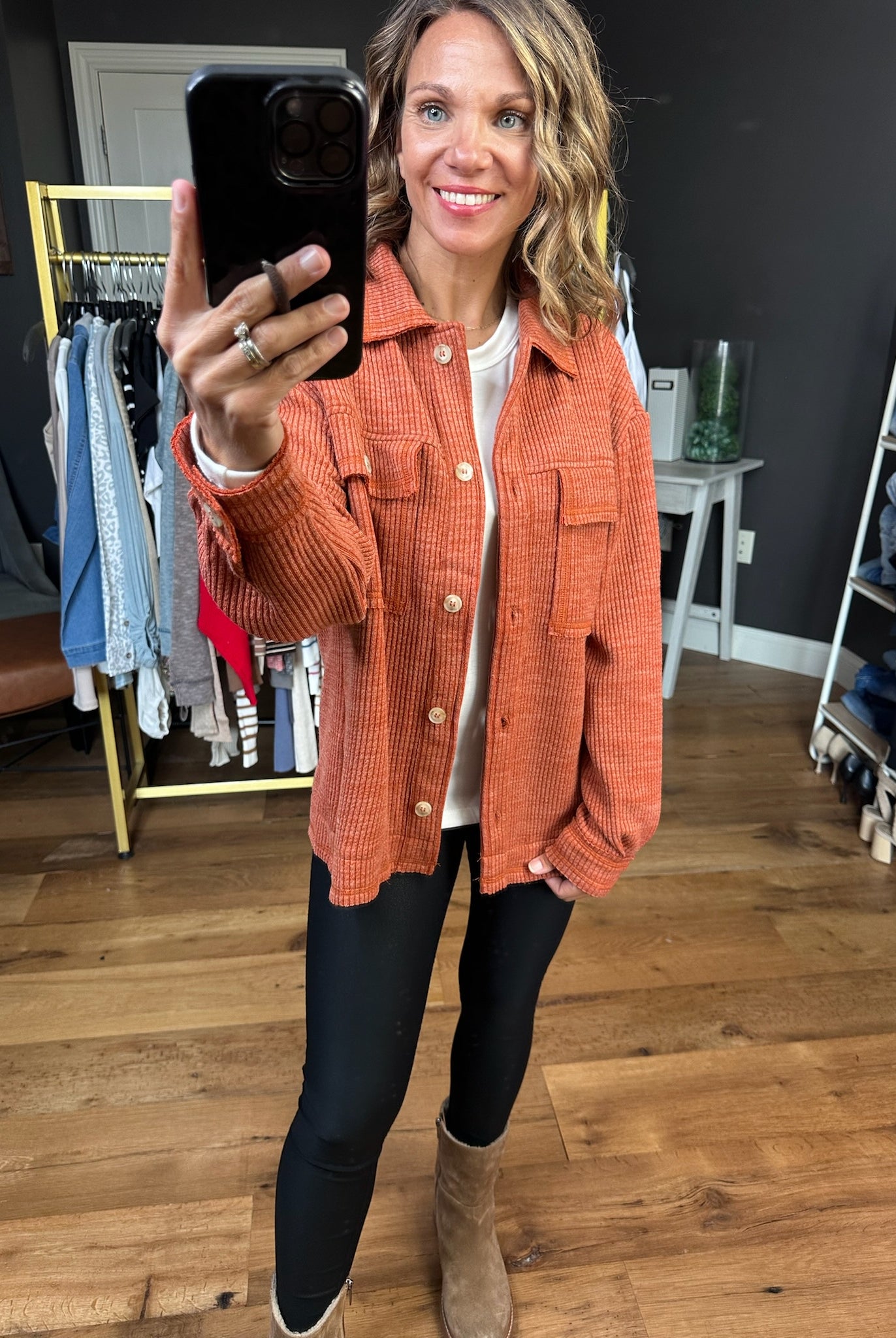 Perfect Pick Texture Shacket - Multiple Options-Staccato-Anna Kaytes Boutique, Women's Fashion Boutique in Grinnell, Iowa