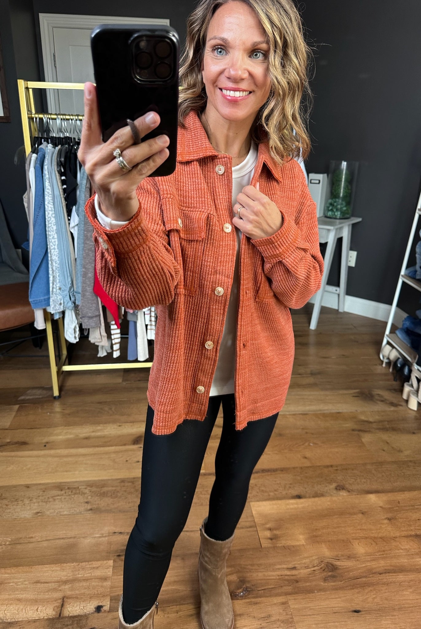 Perfect Pick Texture Shacket - Multiple Options-Staccato-Anna Kaytes Boutique, Women's Fashion Boutique in Grinnell, Iowa