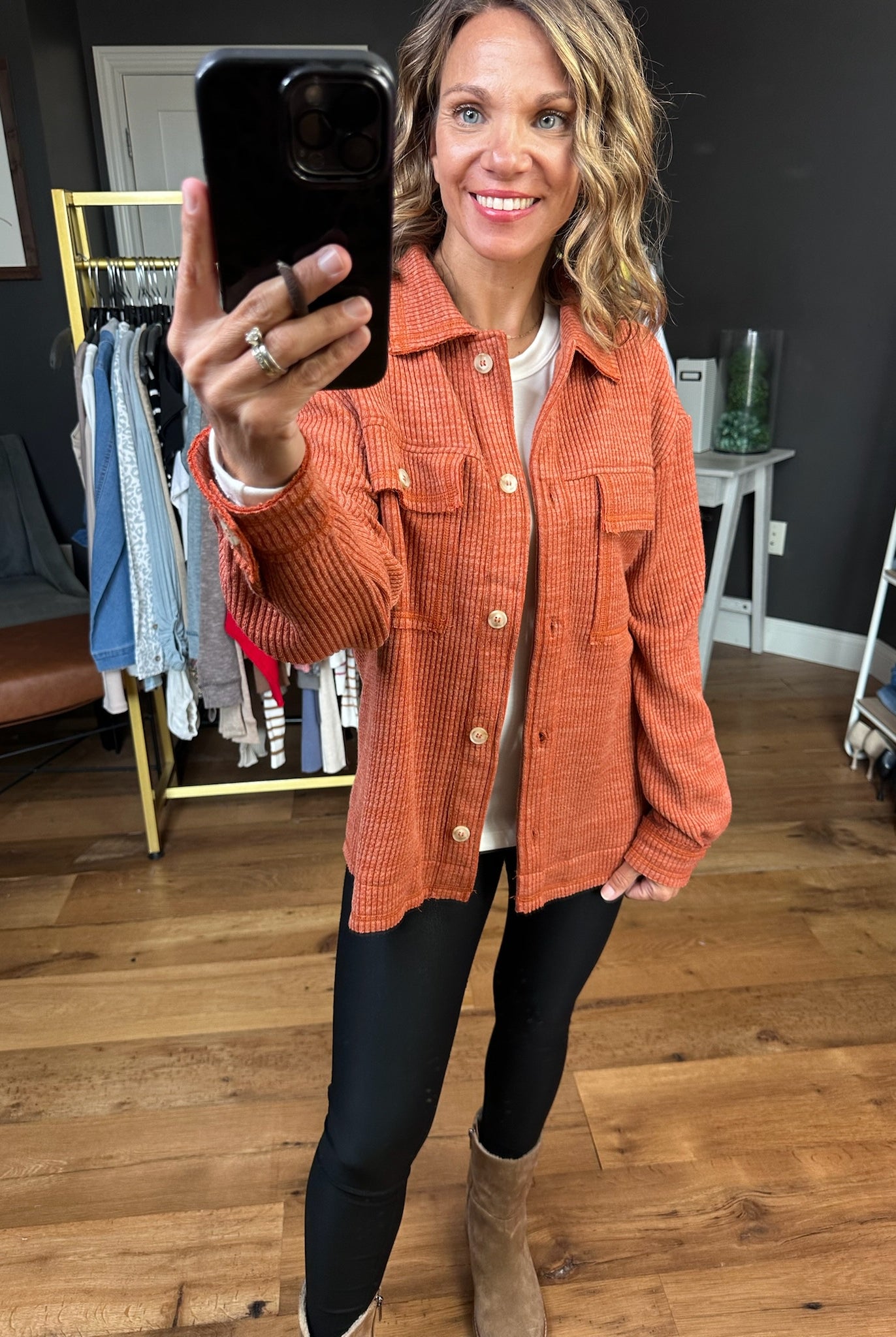 Perfect Pick Texture Shacket - Multiple Options-Staccato-Anna Kaytes Boutique, Women's Fashion Boutique in Grinnell, Iowa