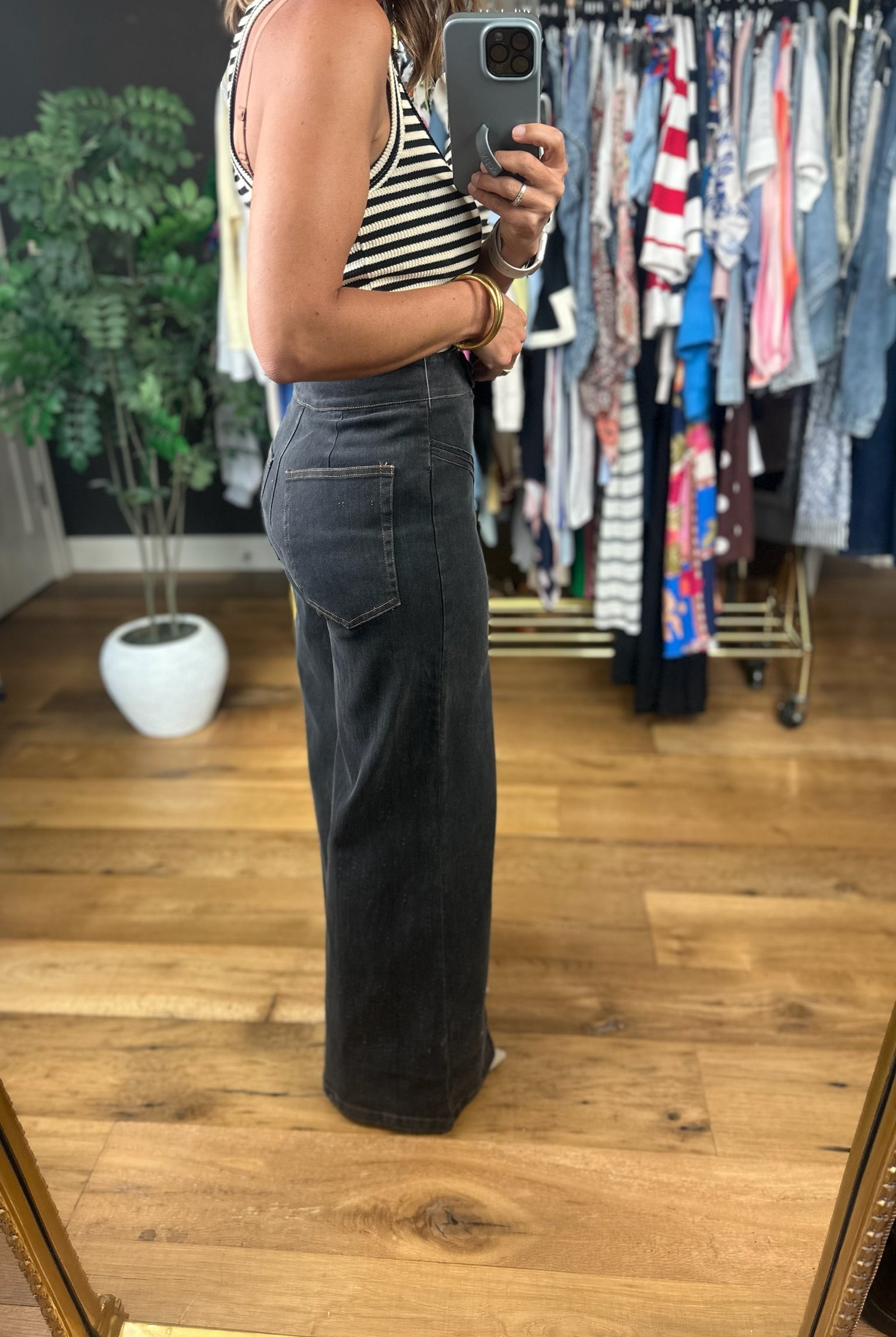 The Jolene High-Rise Wide-Leg Denim-Jeans-Fate-Anna Kaytes Boutique, Women's Fashion Boutique in Grinnell, Iowa