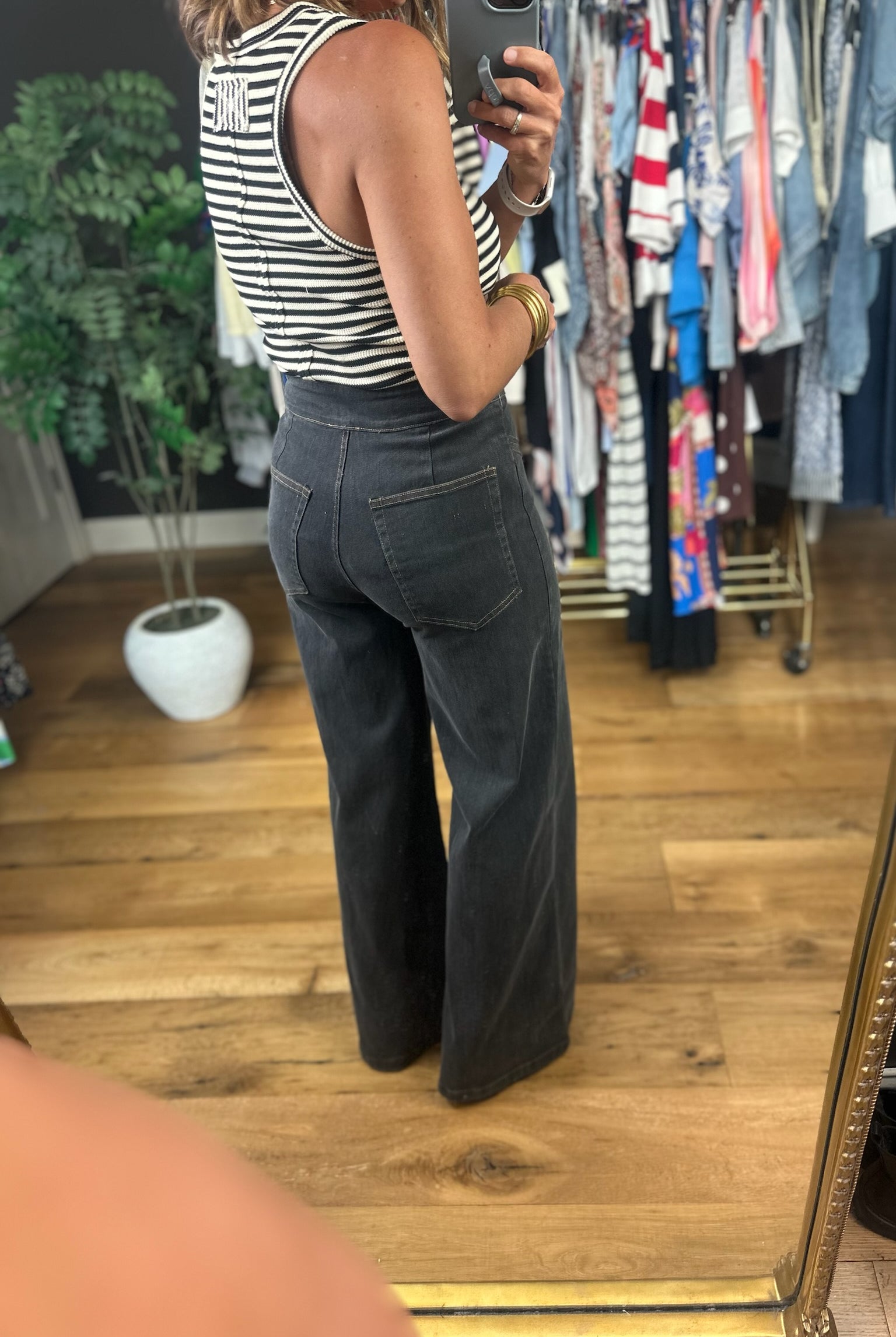 The Jolene High-Rise Wide-Leg Denim-Jeans-Fate-Anna Kaytes Boutique, Women's Fashion Boutique in Grinnell, Iowa