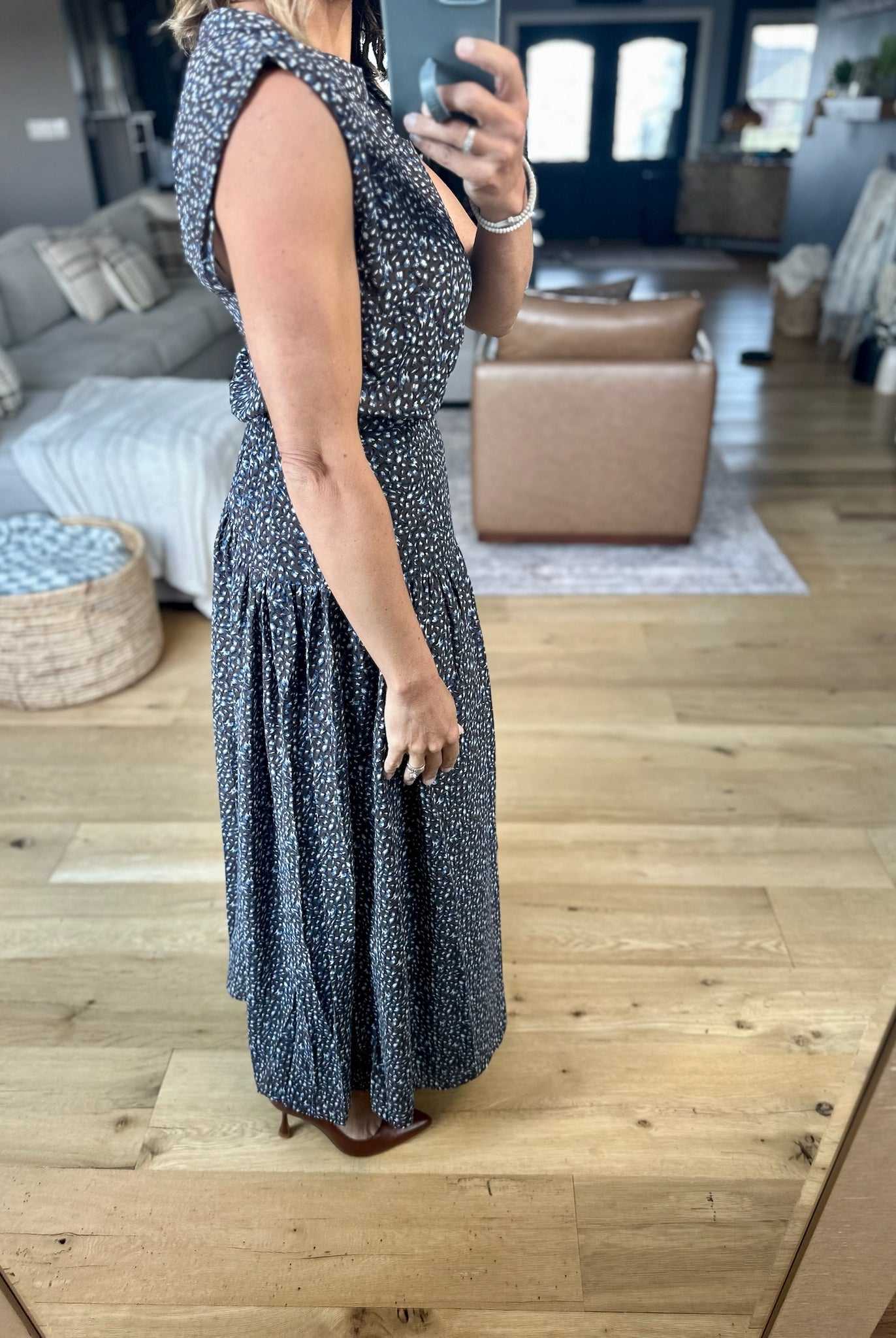 Etta Aspen Floral Midi Dress-Z Supply-Anna Kaytes Boutique, Women's Fashion Boutique in Grinnell, Iowa