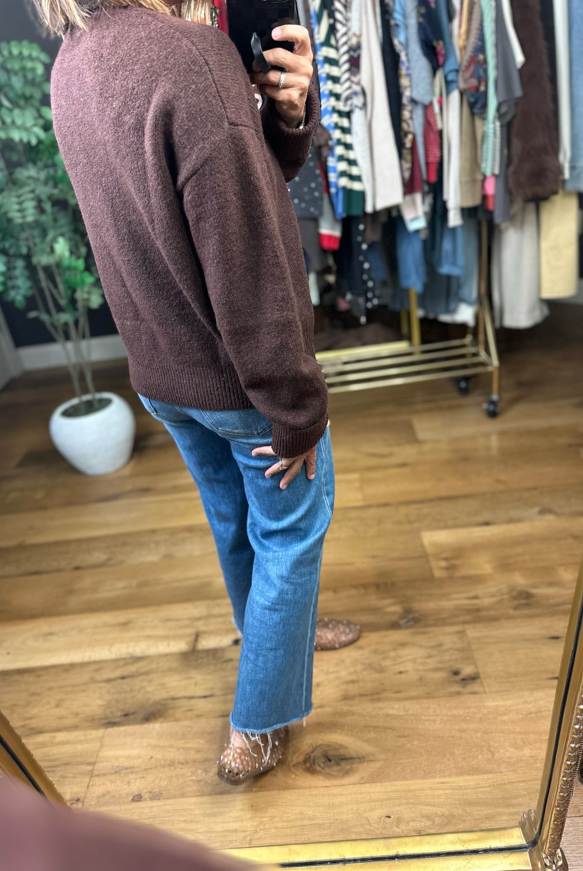 Where We're At Crew Sweater-Sweaters-Wishlist-Anna Kaytes Boutique, Women's Fashion Boutique in Grinnell, Iowa