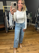 The Lennie Ribbed Long Sleeve Top-Wasabi & Mint-Anna Kaytes Boutique, Women's Fashion Boutique in Grinnell, Iowa