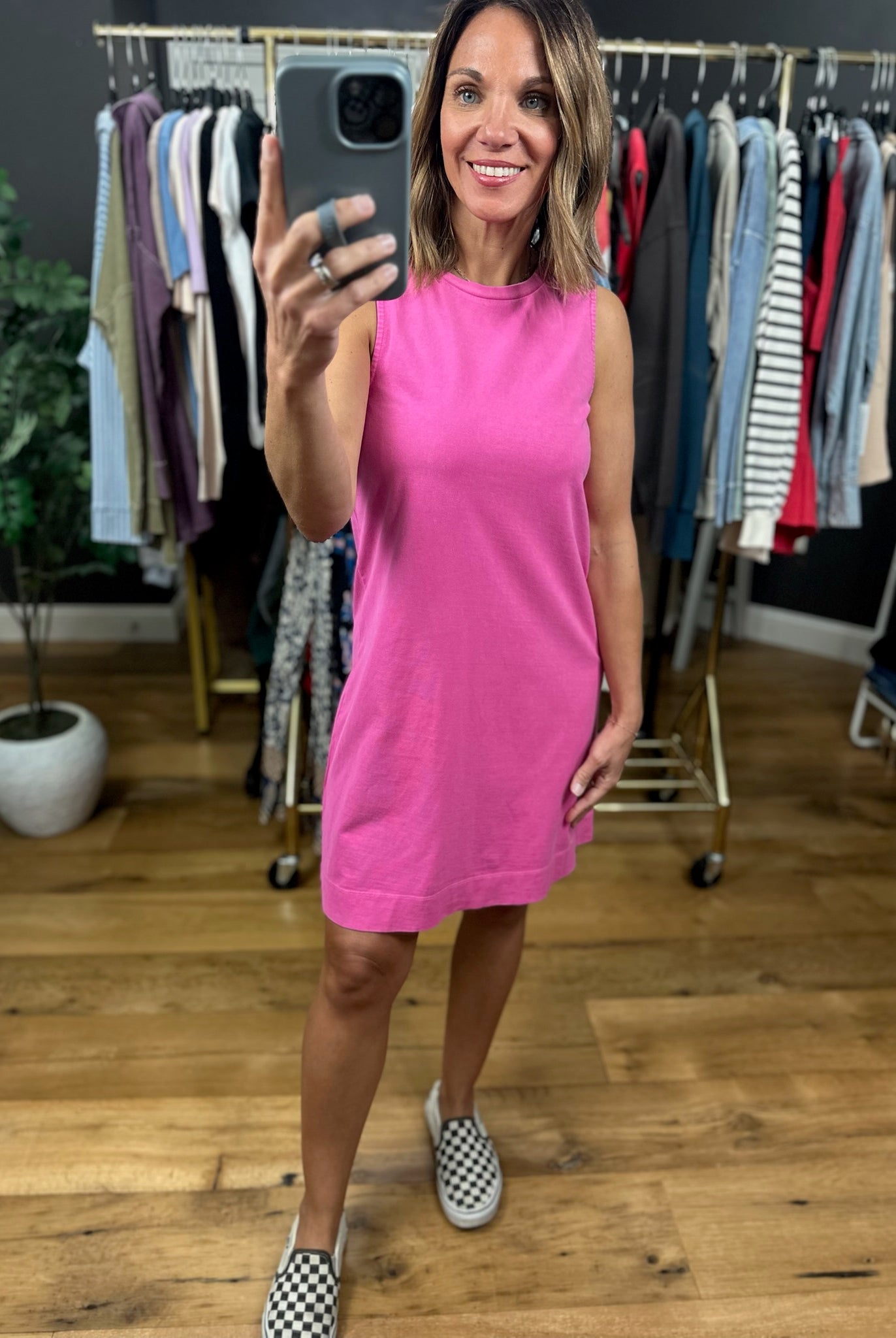 The Z Supply Sloane Shift Dress-Dresses-Z Supply-Anna Kaytes Boutique, Women's Fashion Boutique in Grinnell, Iowa