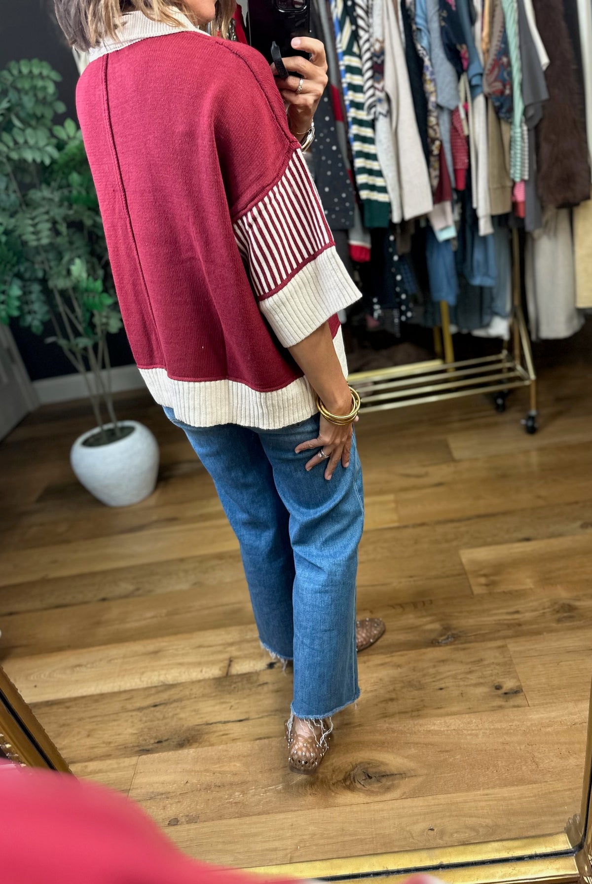 The Right Thing Collared Top-Short Sleeves-She & Sky-Anna Kaytes Boutique, Women's Fashion Boutique in Grinnell, Iowa