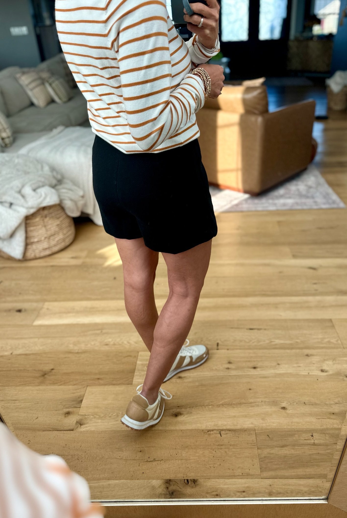 My Way Textured Skort-Glam-Anna Kaytes Boutique, Women's Fashion Boutique in Grinnell, Iowa