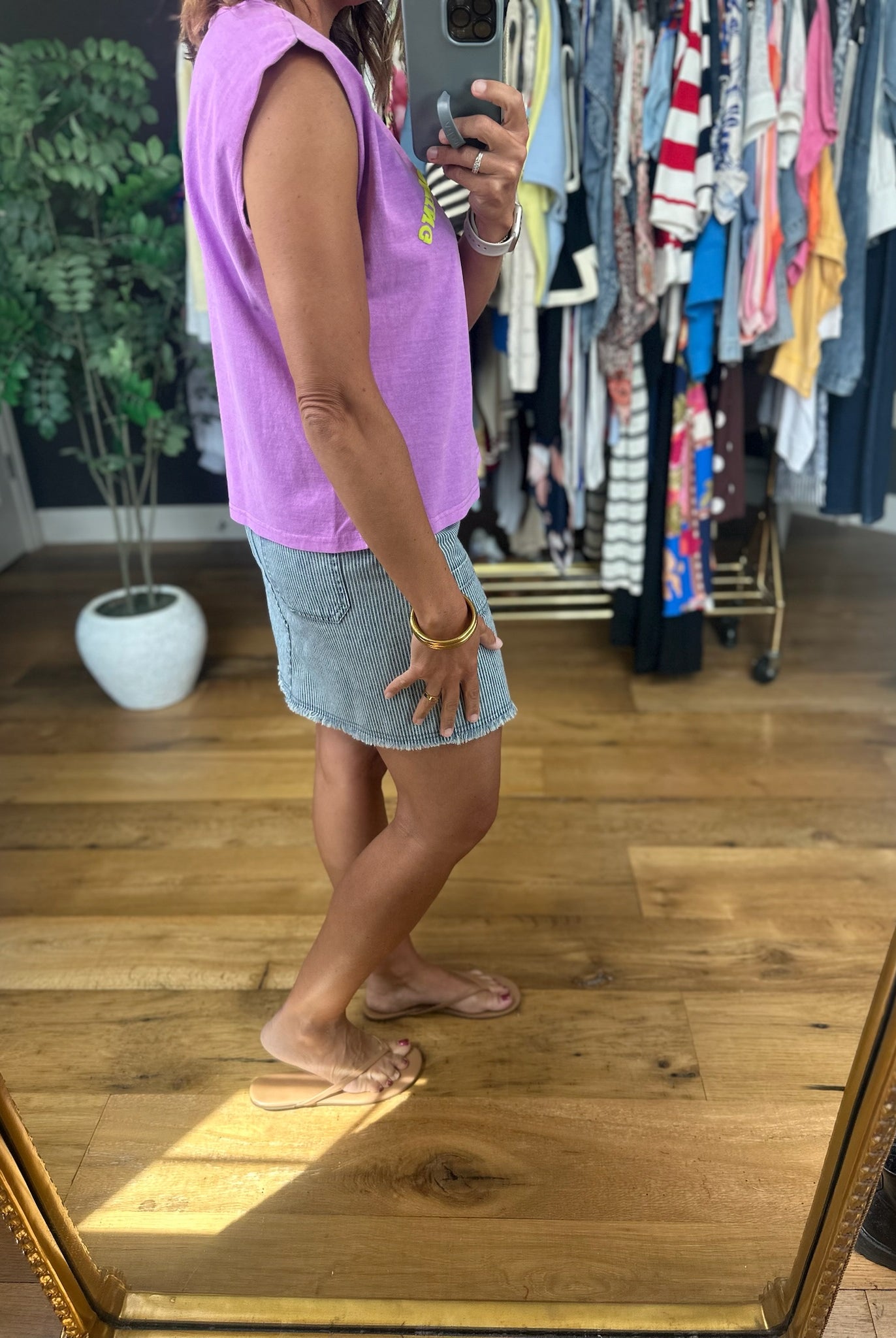Pairs Well With Boating Muscle Tank-Sleeveless-poppy & pine-Anna Kaytes Boutique, Women's Fashion Boutique in Grinnell, Iowa