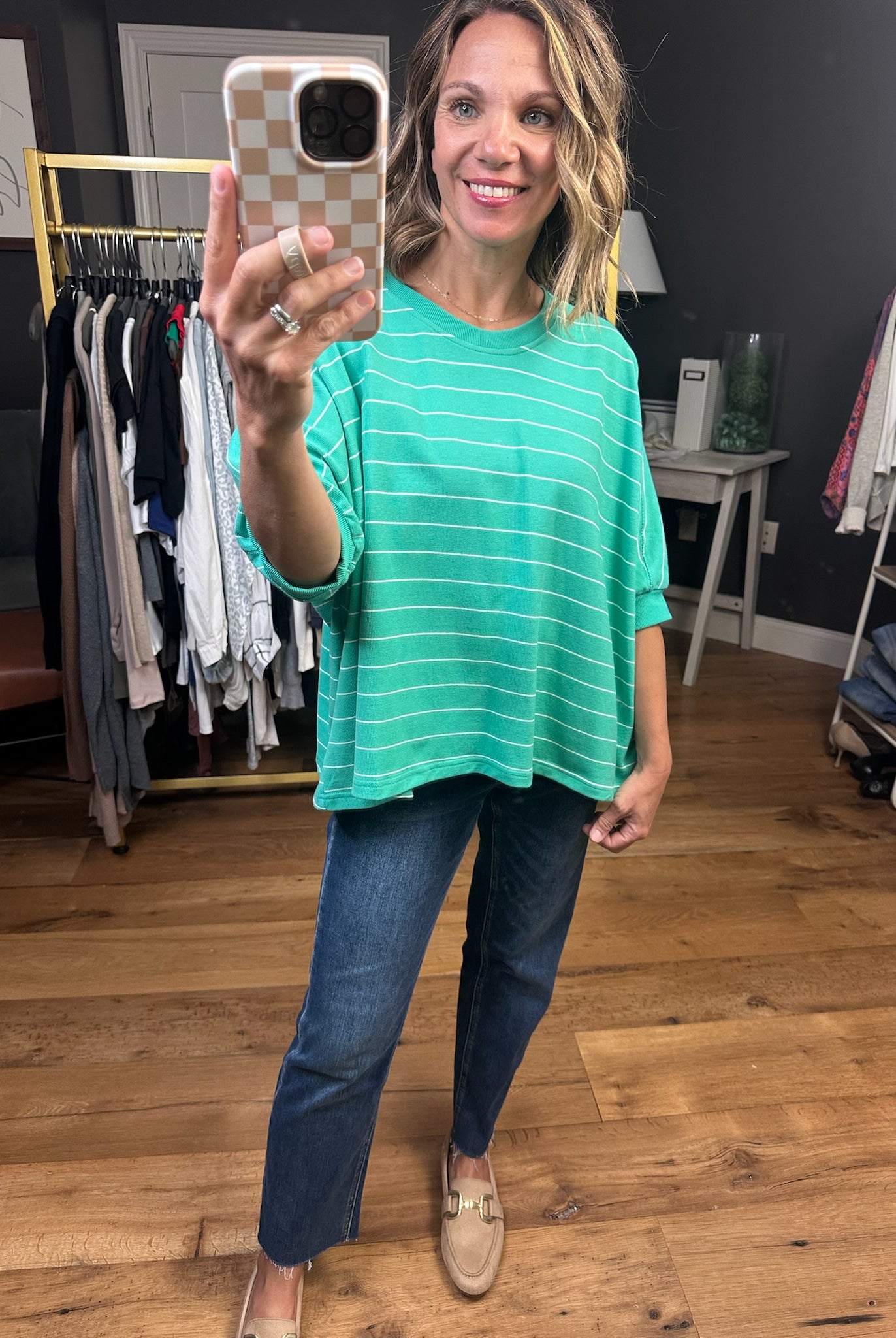 My Expression Striped Dolman Top - Multiple Options-Wishlist-Anna Kaytes Boutique, Women's Fashion Boutique in Grinnell, Iowa