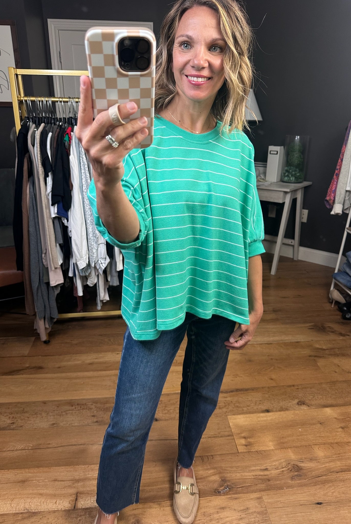 My Expression Striped Dolman Top - Multiple Options-Wishlist-Anna Kaytes Boutique, Women's Fashion Boutique in Grinnell, Iowa