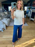 The Right Side Lightweight Knit Top-Be Cool-Anna Kaytes Boutique, Women's Fashion Boutique in Grinnell, Iowa