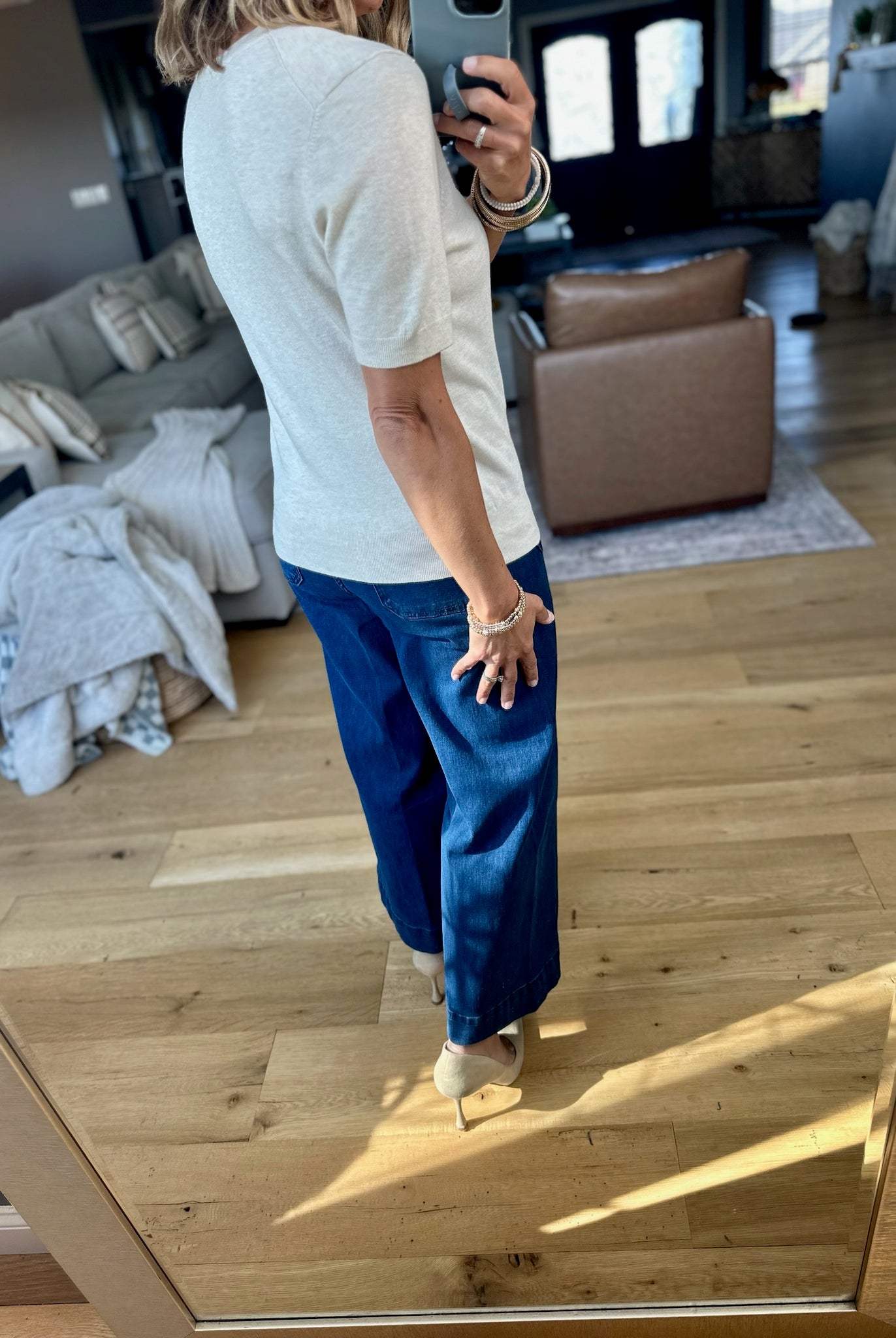 The Right Side Lightweight Knit Top-sweater-Be Cool-Anna Kaytes Boutique, Women's Fashion Boutique in Grinnell, Iowa