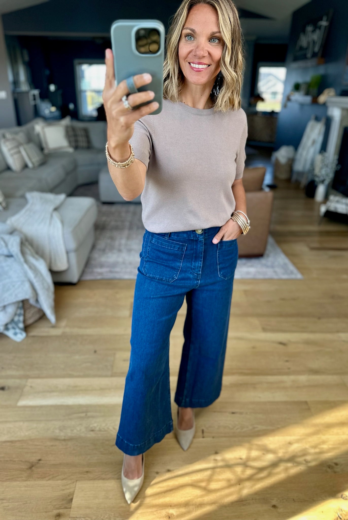 The Right Side Lightweight Knit Top-sweater-Be Cool-Anna Kaytes Boutique, Women's Fashion Boutique in Grinnell, Iowa