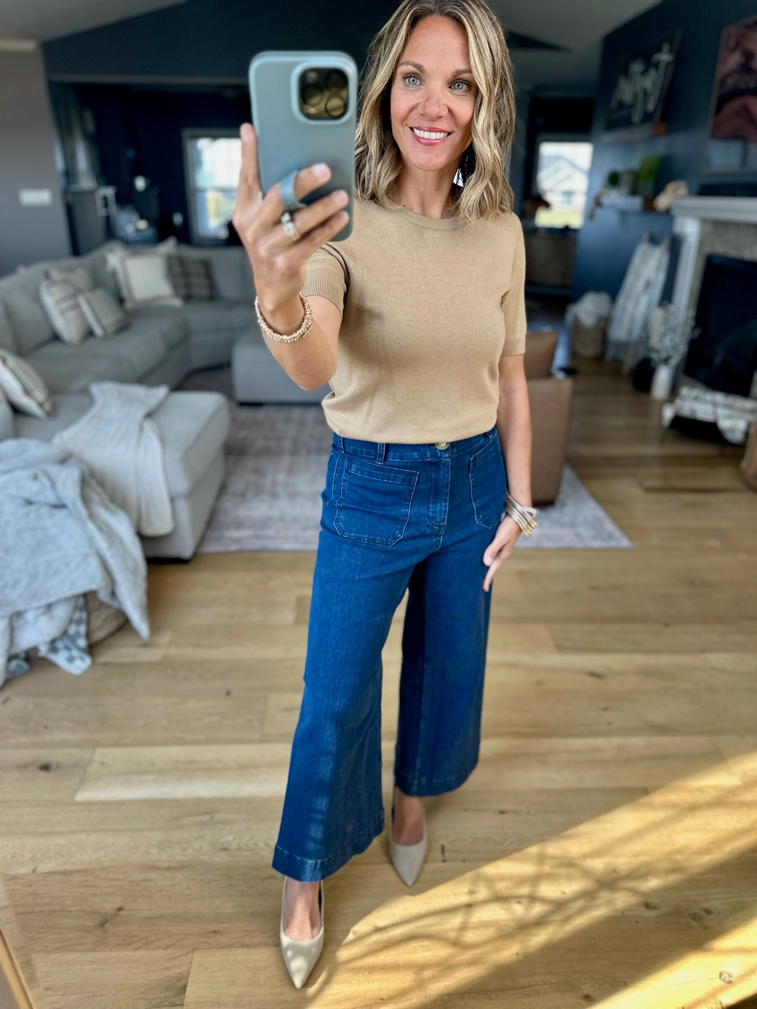 The Right Side Lightweight Knit Top-Be Cool-Anna Kaytes Boutique, Women's Fashion Boutique in Grinnell, Iowa