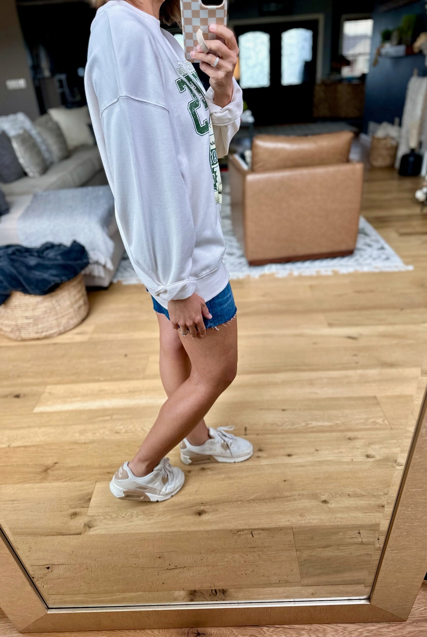 Crunch Time Pickle Crewneck-Tres Bien-Anna Kaytes Boutique, Women's Fashion Boutique in Grinnell, Iowa