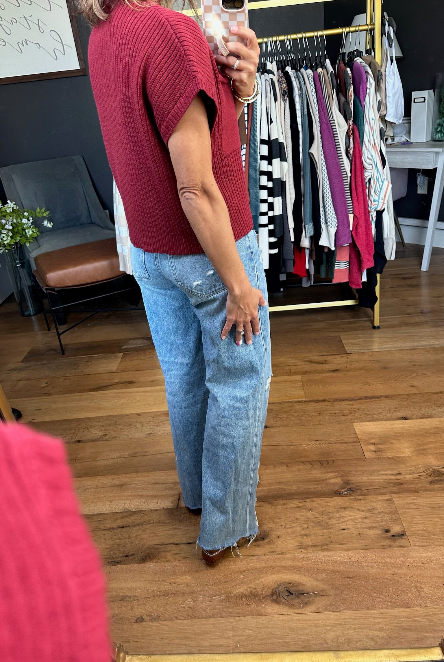 Lovely Girl High-Neck Sleeveless Sweater - Multiple Options-Sweaters-Entro-Anna Kaytes Boutique, Women's Fashion Boutique in Grinnell, Iowa