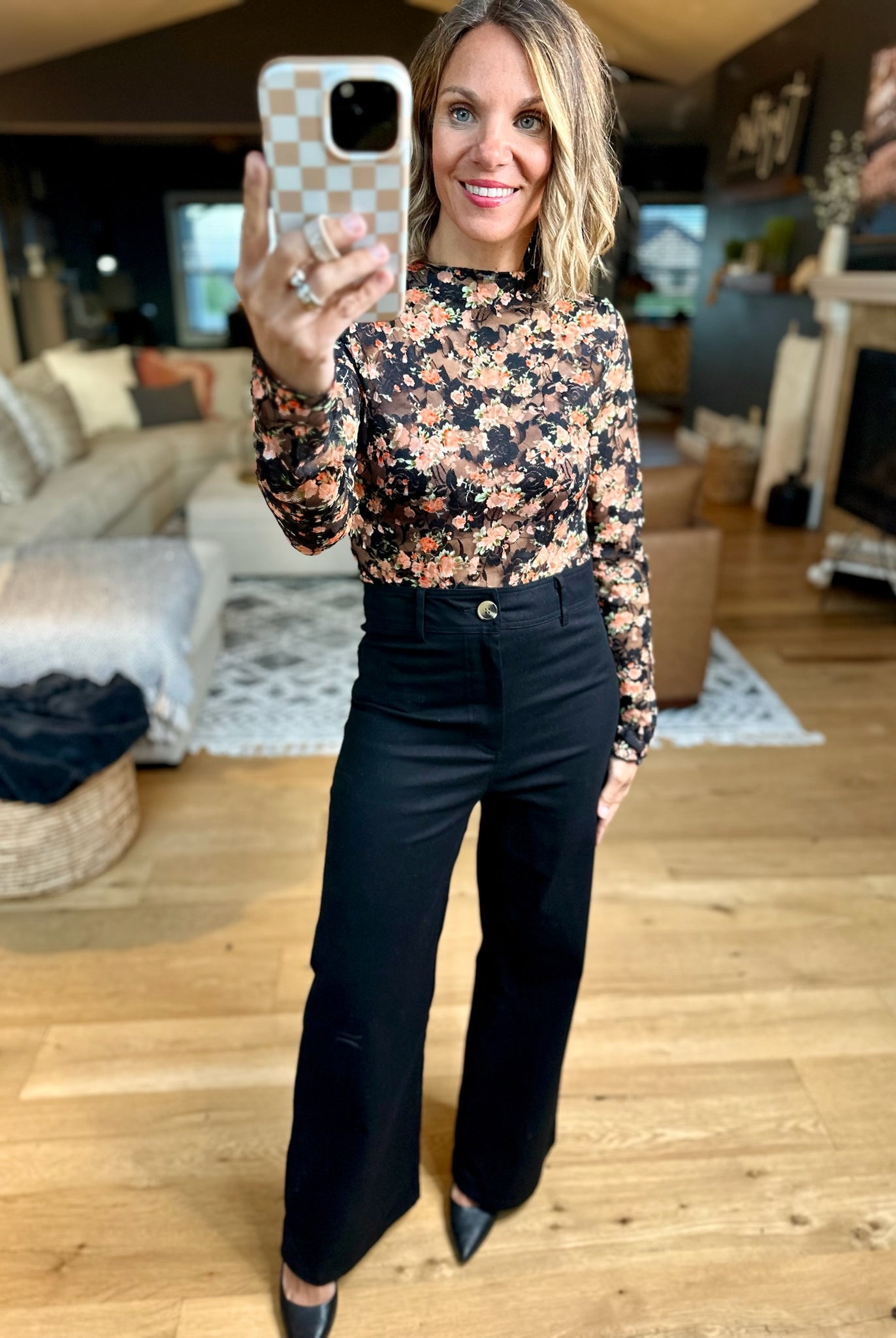 The Maude High-Rise Straight Pant-Glam-Anna Kaytes Boutique, Women's Fashion Boutique in Grinnell, Iowa