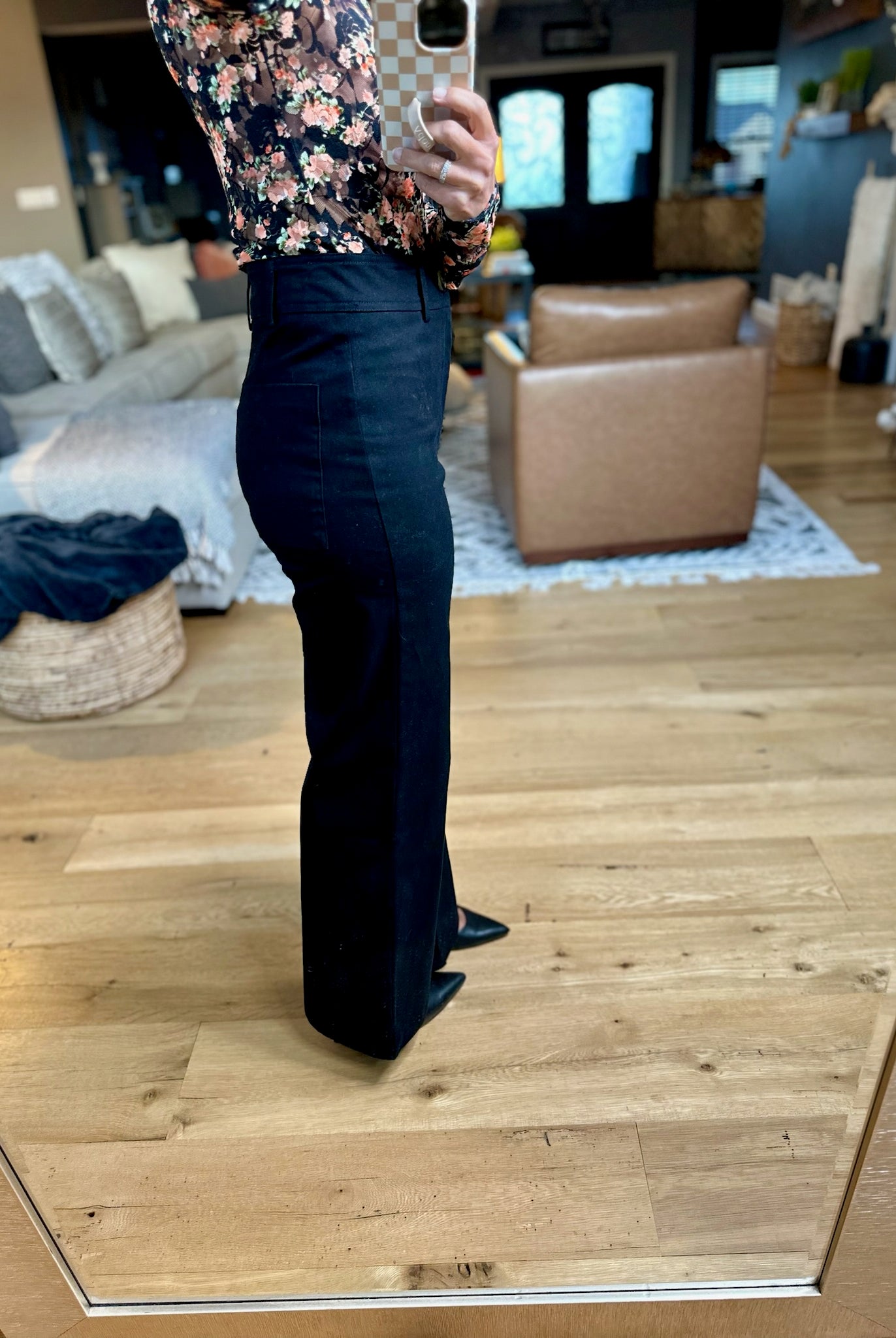 The Maude High-Rise Straight Pant-Glam-Anna Kaytes Boutique, Women's Fashion Boutique in Grinnell, Iowa
