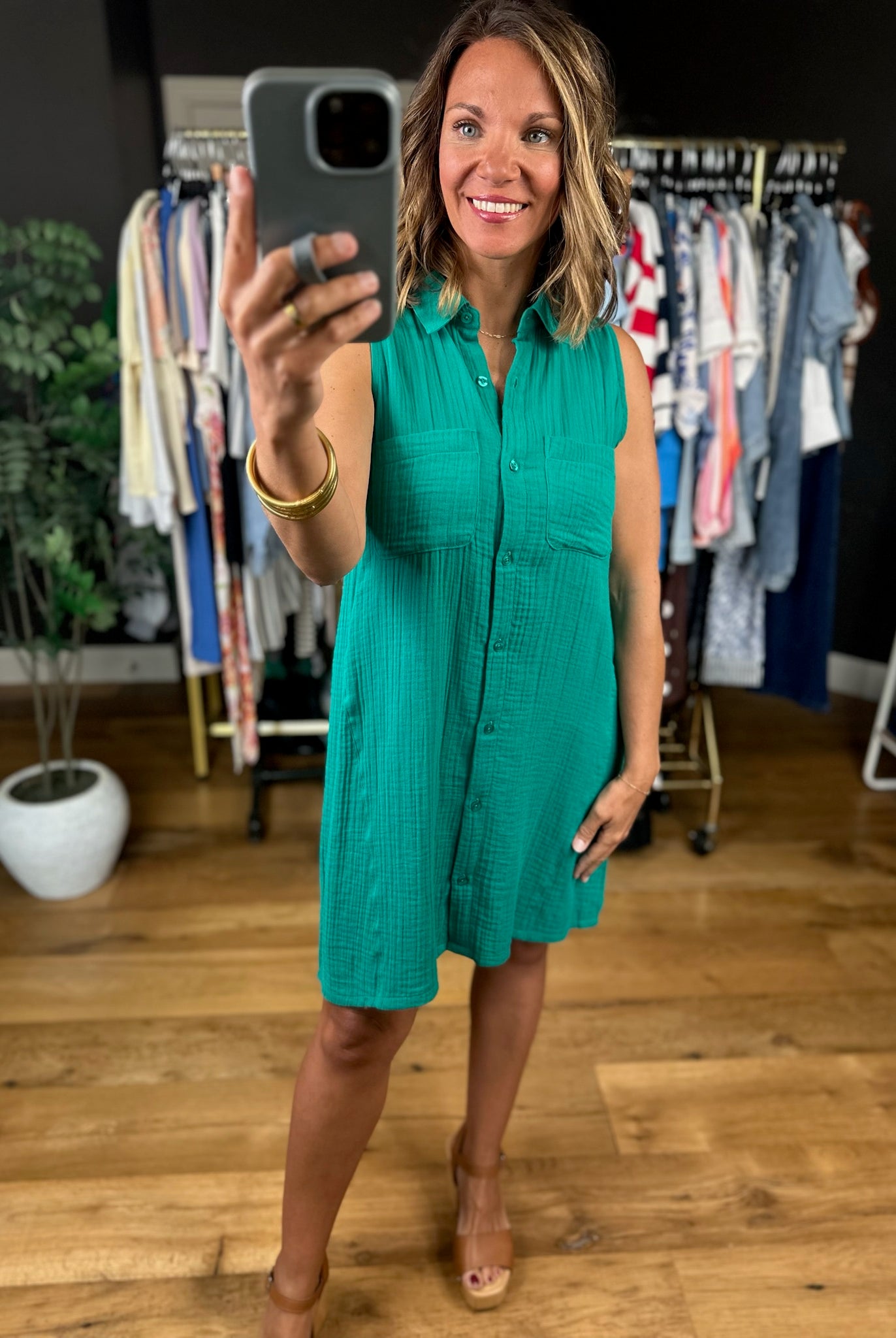 Z Supply New Light Mini Dress-Dresses-Z Supply-Anna Kaytes Boutique, Women's Fashion Boutique in Grinnell, Iowa