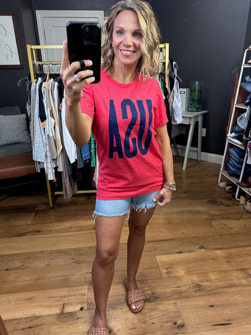 USA Graphic Tee - Red-Mugsby-Anna Kaytes Boutique, Women's Fashion Boutique in Grinnell, Iowa