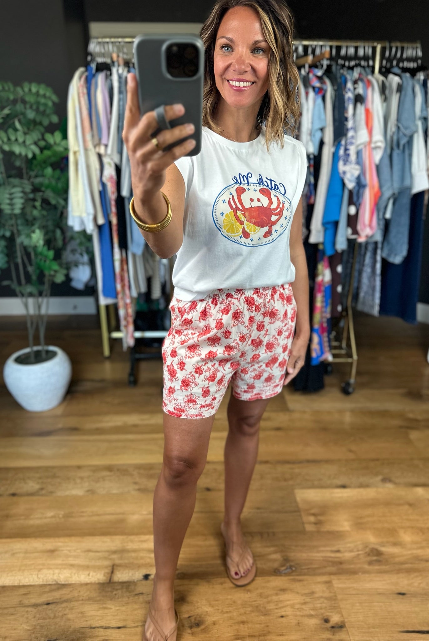 Set The Tone Floral Shorts-Shorts-Entro-Anna Kaytes Boutique, Women's Fashion Boutique in Grinnell, Iowa