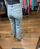 The Sutton 90's Vintage Boyfriend Crop Denim-Jeans-Vervet-Anna Kaytes Boutique, Women's Fashion Boutique in Grinnell, Iowa