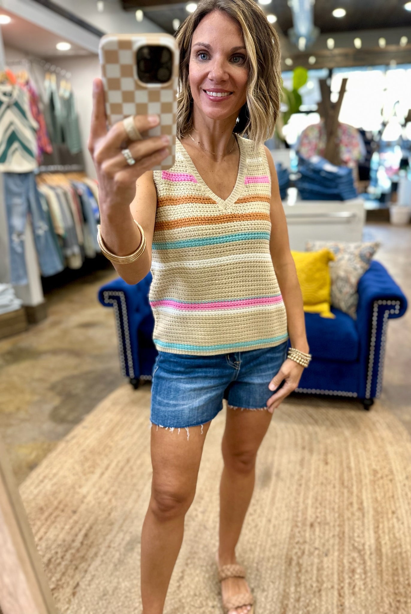 Nothing More True Striped Knit Top - Multiple Options-Wishlist-Anna Kaytes Boutique, Women's Fashion Boutique in Grinnell, Iowa
