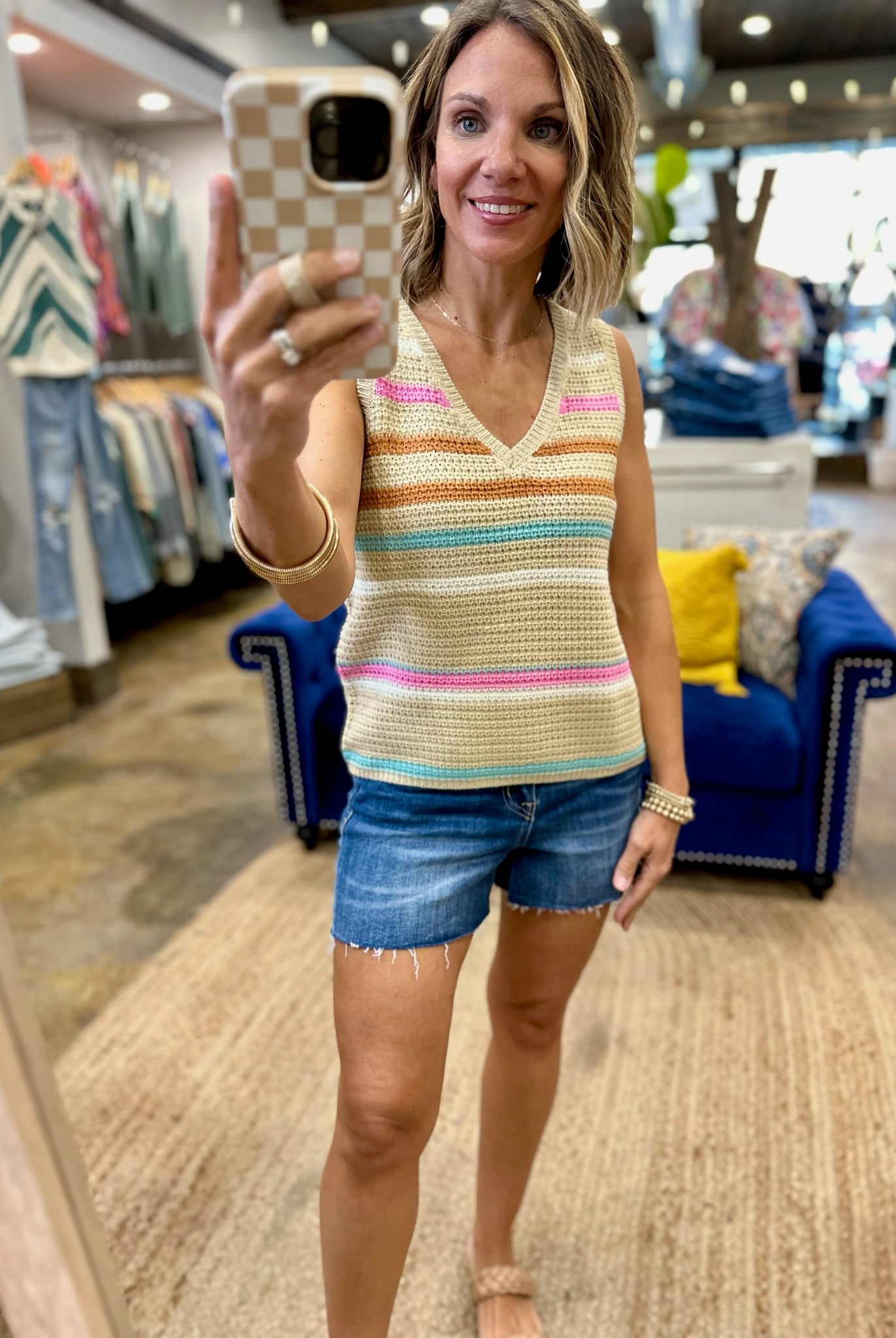 Nothing More True Striped Knit Top - Multiple Options-Wishlist-Anna Kaytes Boutique, Women's Fashion Boutique in Grinnell, Iowa