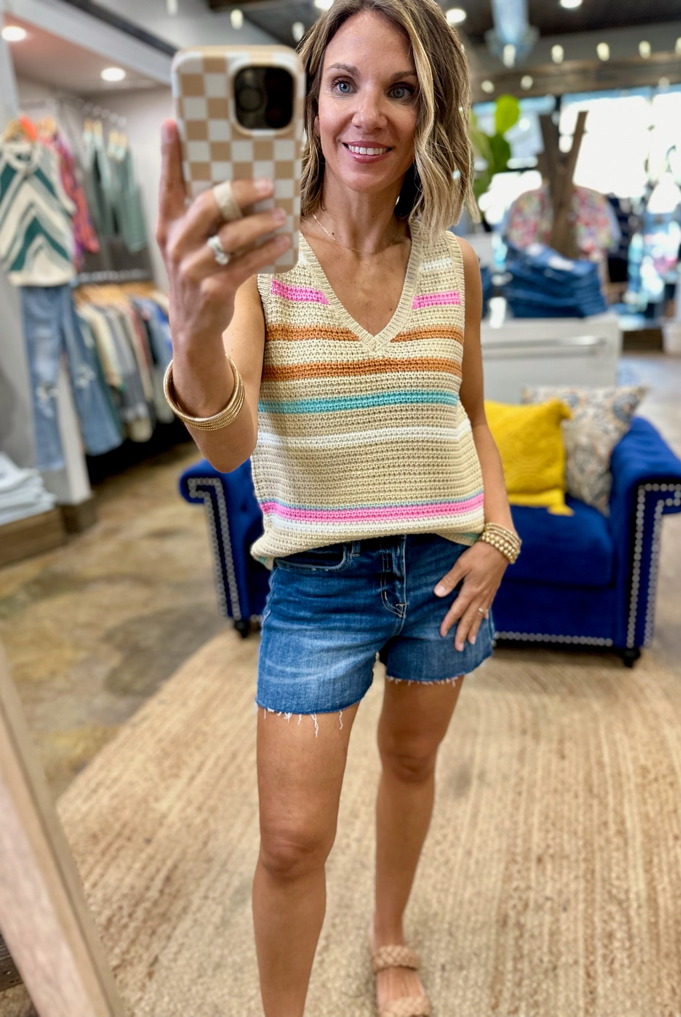 Nothing More True Striped Knit Top - Multiple Options-Wishlist-Anna Kaytes Boutique, Women's Fashion Boutique in Grinnell, Iowa