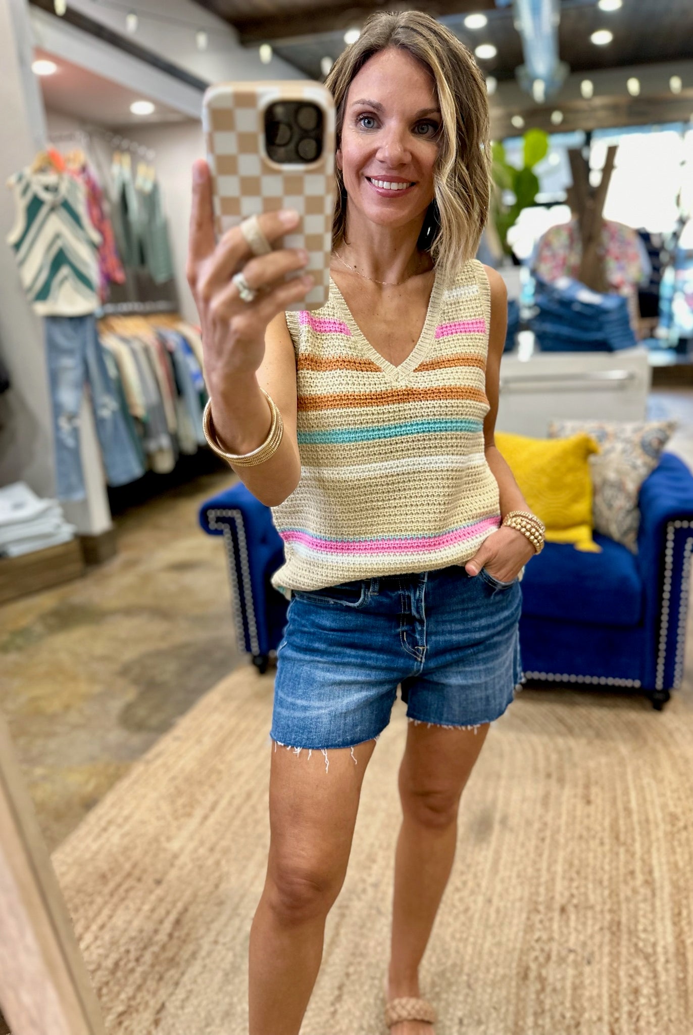 Nothing More True Striped Knit Top - Multiple Options-Wishlist-Anna Kaytes Boutique, Women's Fashion Boutique in Grinnell, Iowa