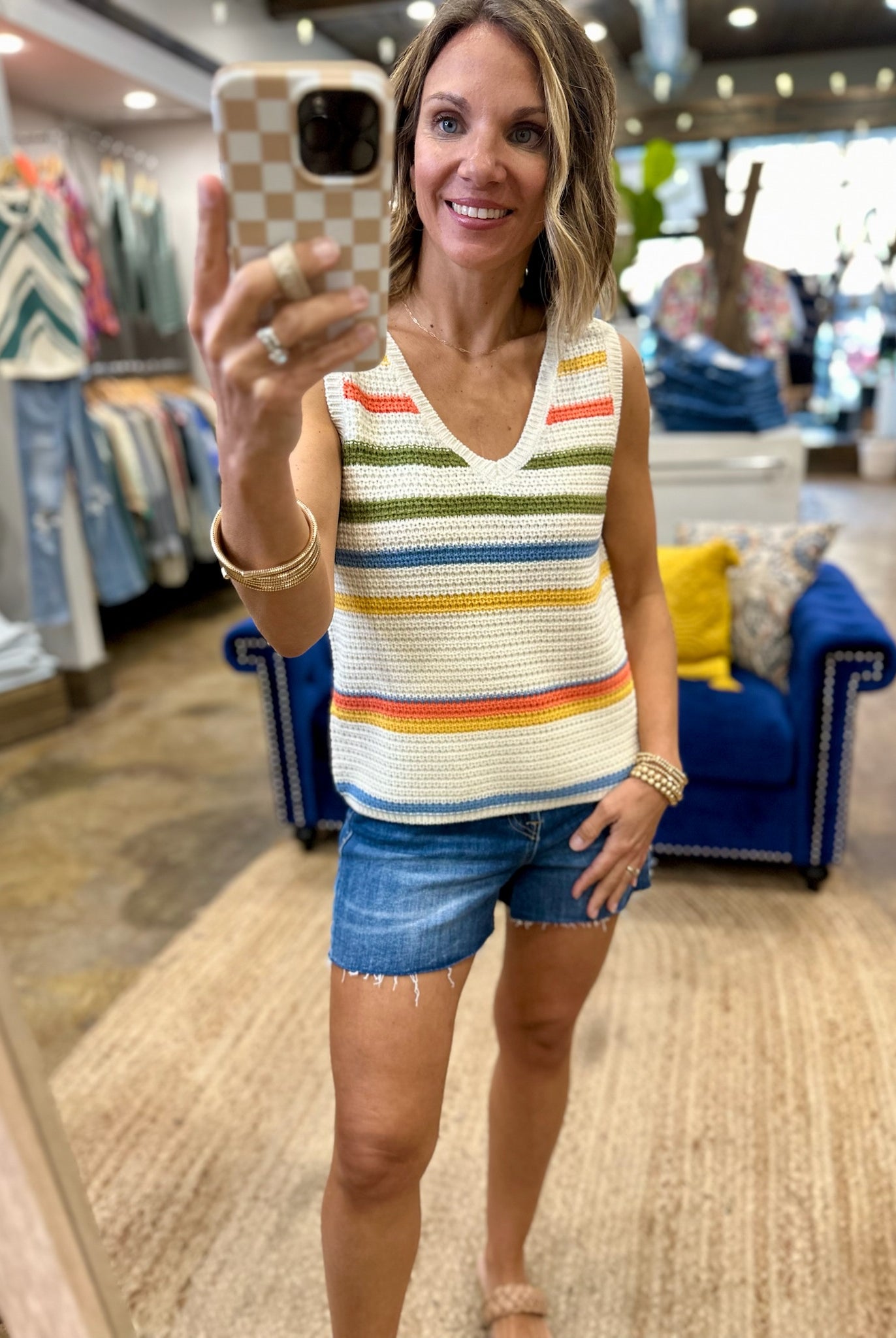 Nothing More True Striped Knit Top - Multiple Options-Wishlist-Anna Kaytes Boutique, Women's Fashion Boutique in Grinnell, Iowa