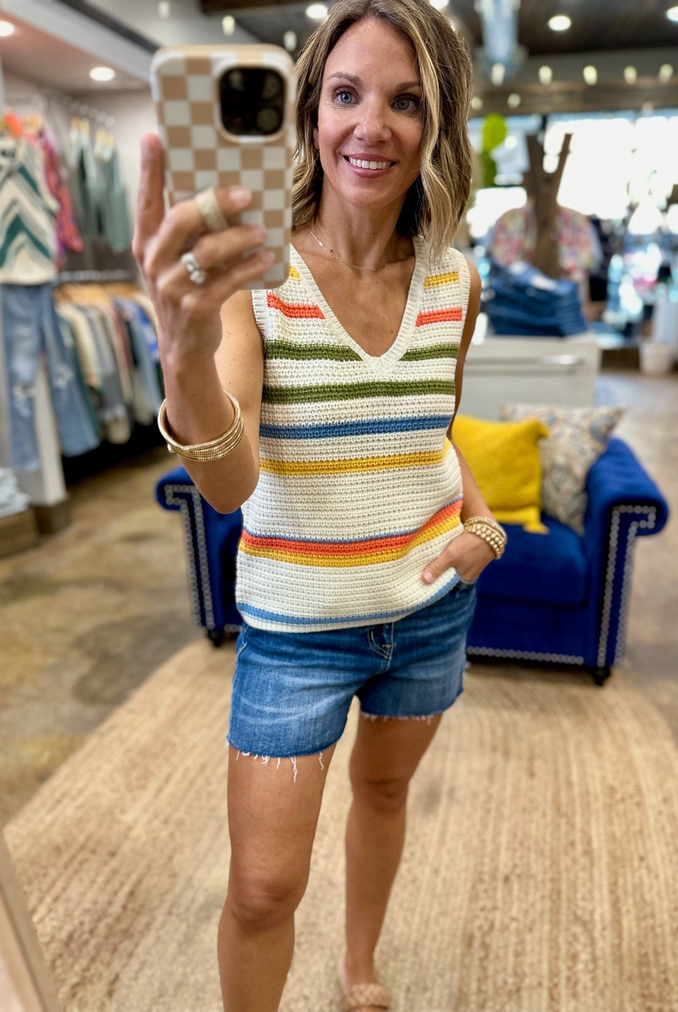 Nothing More True Striped Knit Top - Multiple Options-Wishlist-Anna Kaytes Boutique, Women's Fashion Boutique in Grinnell, Iowa