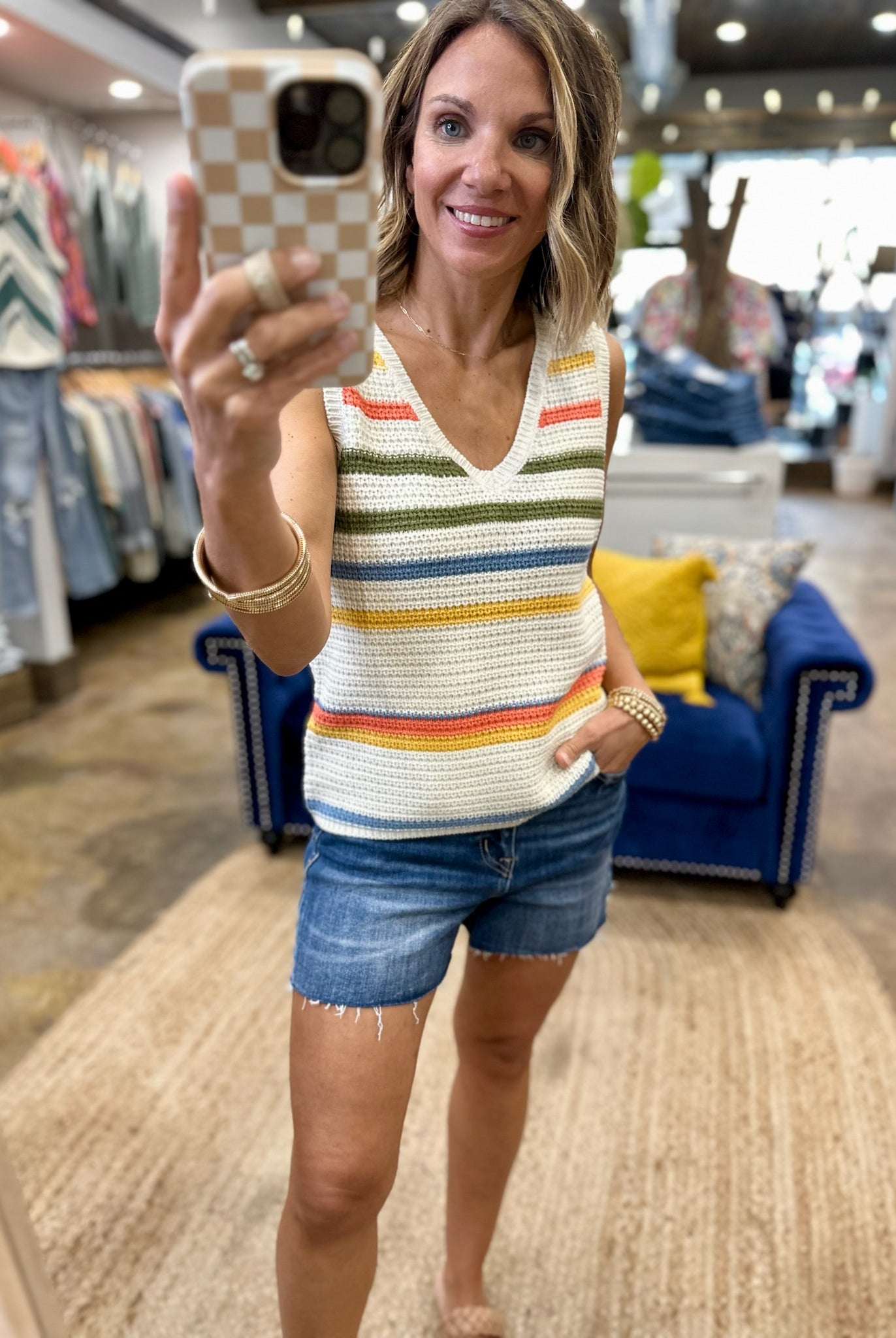 Nothing More True Striped Knit Top - Multiple Options-Wishlist-Anna Kaytes Boutique, Women's Fashion Boutique in Grinnell, Iowa