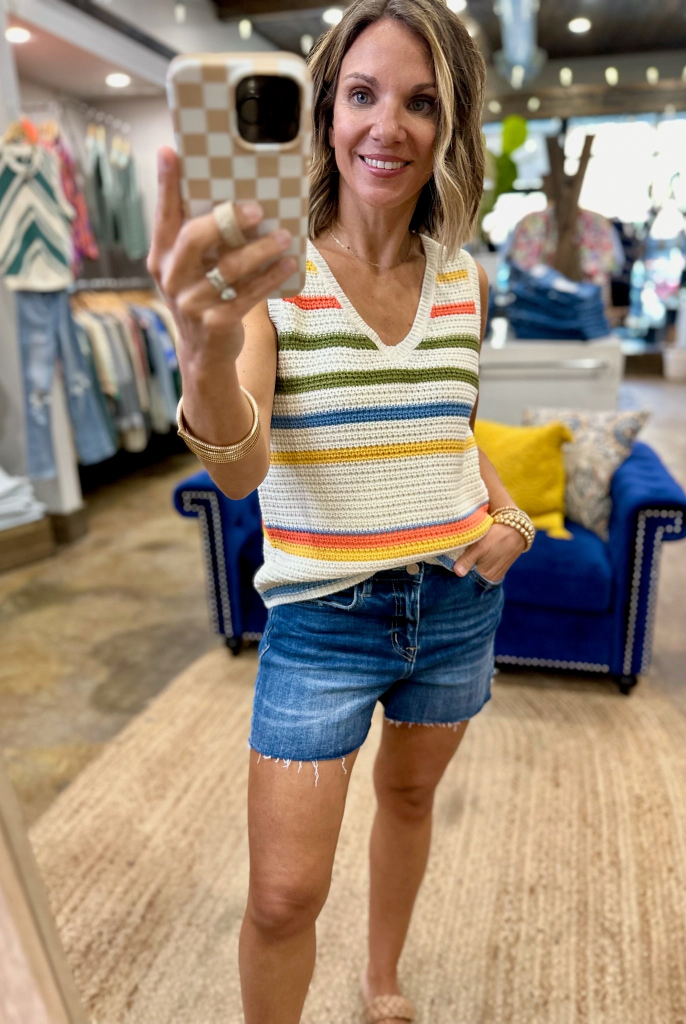 Nothing More True Striped Knit Top - Multiple Options-Wishlist-Anna Kaytes Boutique, Women's Fashion Boutique in Grinnell, Iowa