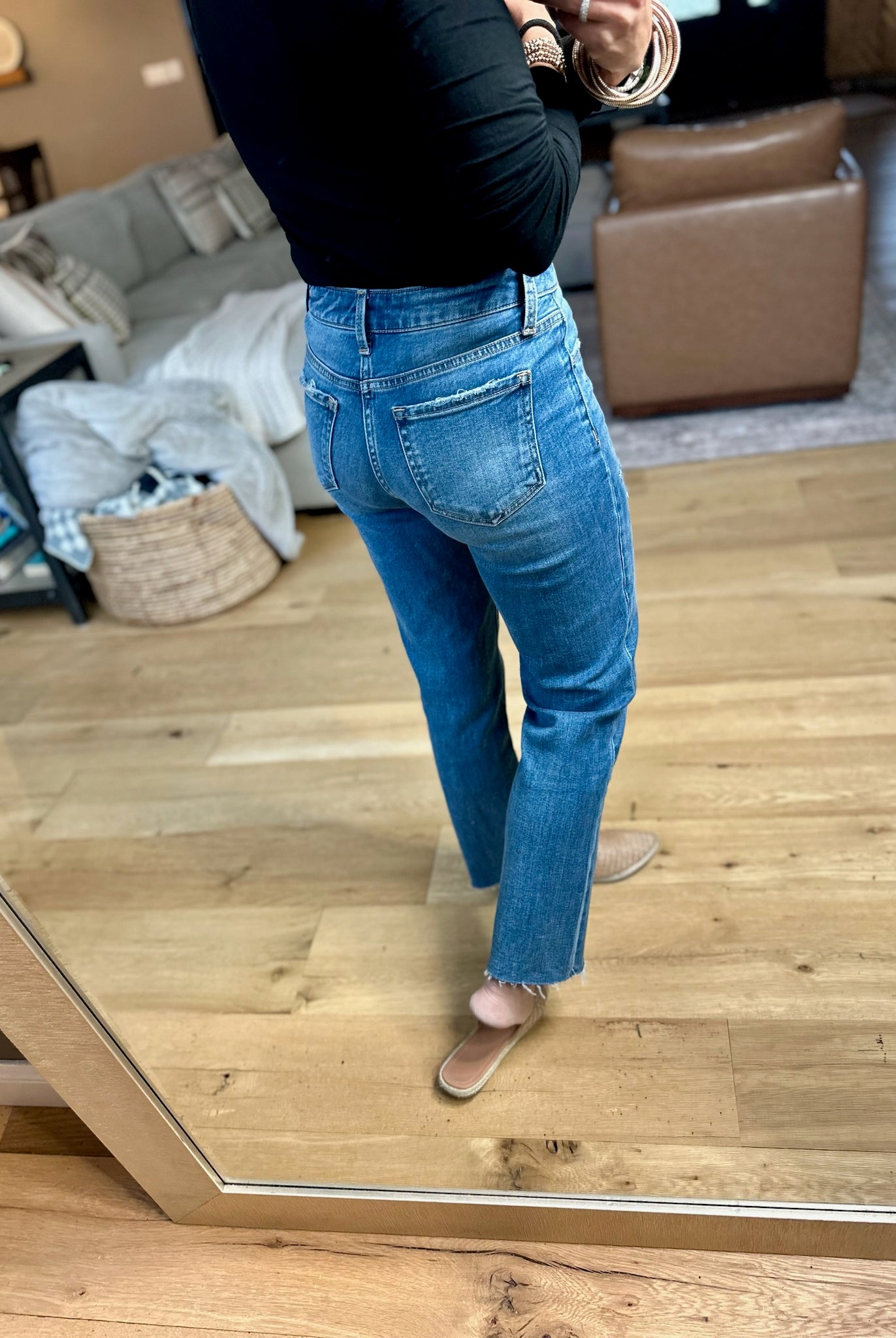 The Emily Mid-Rise Ankle Straight Denim-Vervet-Anna Kaytes Boutique, Women's Fashion Boutique in Grinnell, Iowa