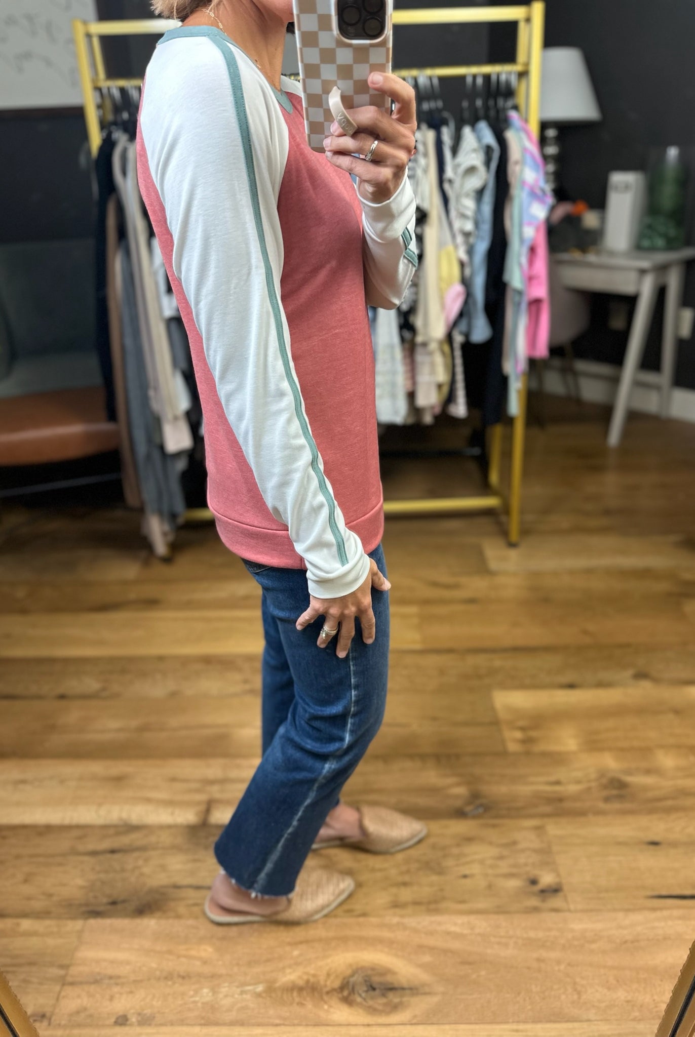 Sure Thing Color Block Long Sleeve Top - Multiple Options-Staccato-Anna Kaytes Boutique, Women's Fashion Boutique in Grinnell, Iowa