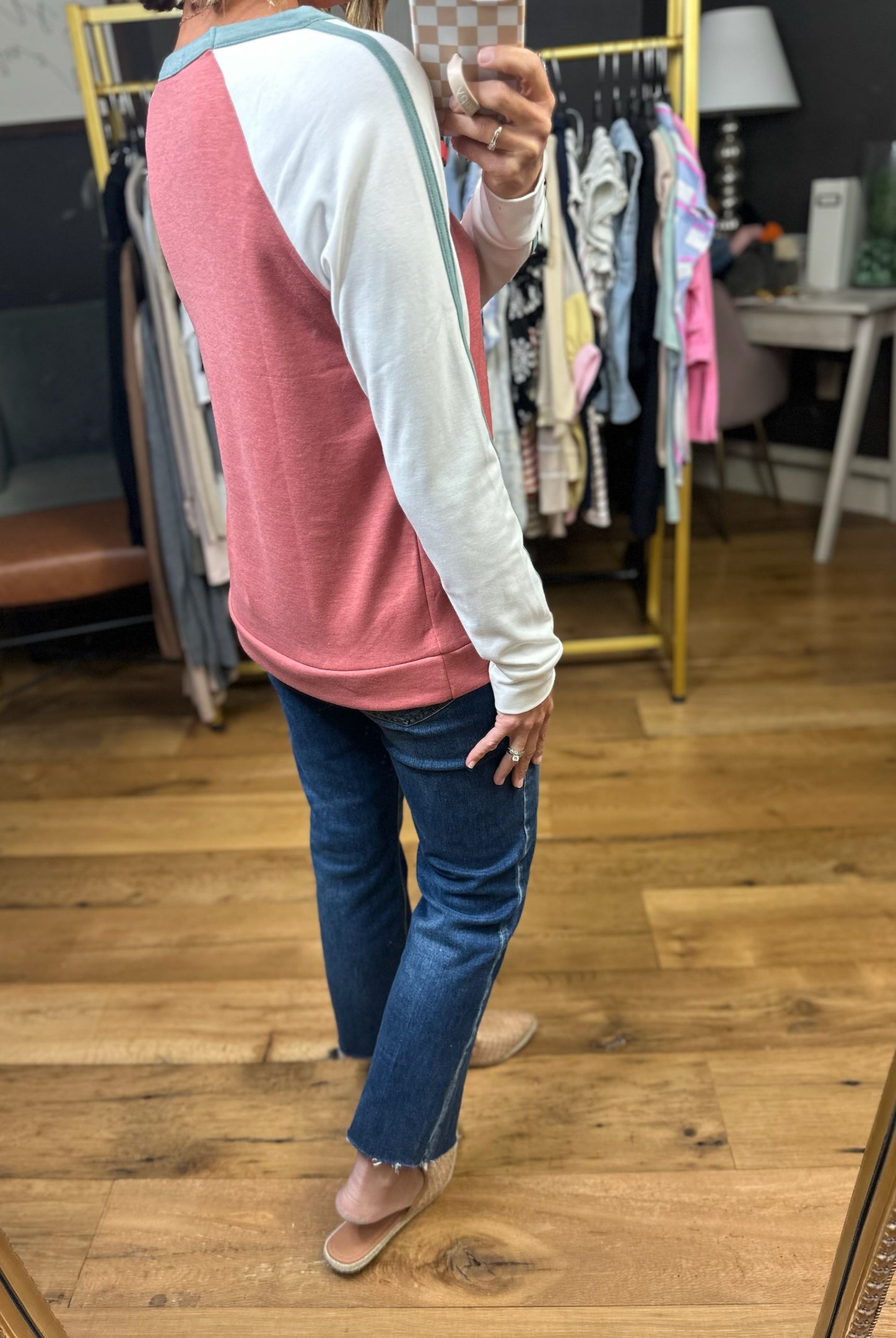 Sure Thing Color Block Long Sleeve Top - Multiple Options-Staccato-Anna Kaytes Boutique, Women's Fashion Boutique in Grinnell, Iowa