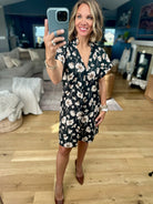 Looking To The Future Floral Dress-THML-Anna Kaytes Boutique, Women's Fashion Boutique in Grinnell, Iowa